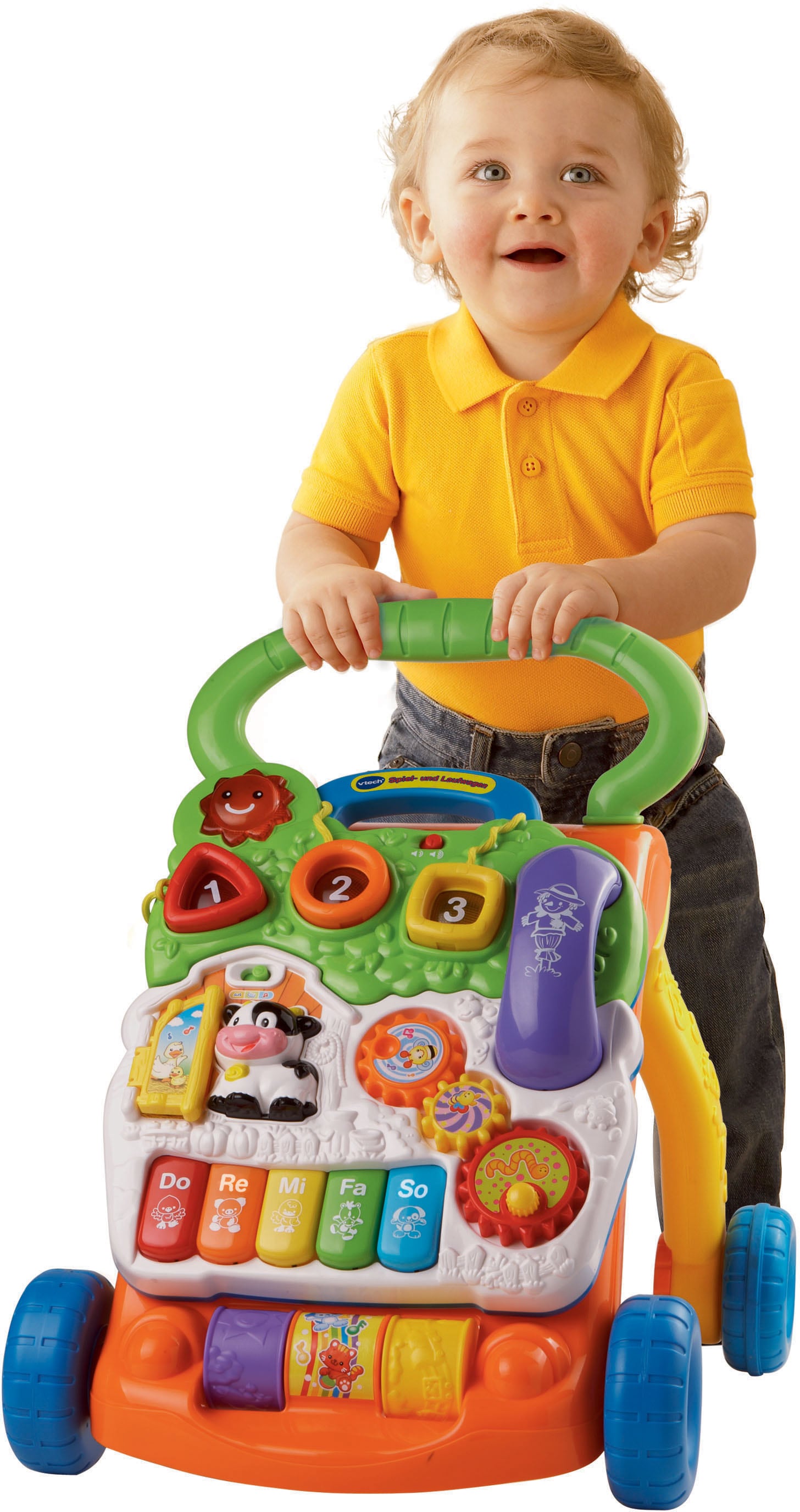 Vtech® Lauflernwagen »VTechBaby, Spiel-und Laufwagen«, mit 11 Kindermelodien