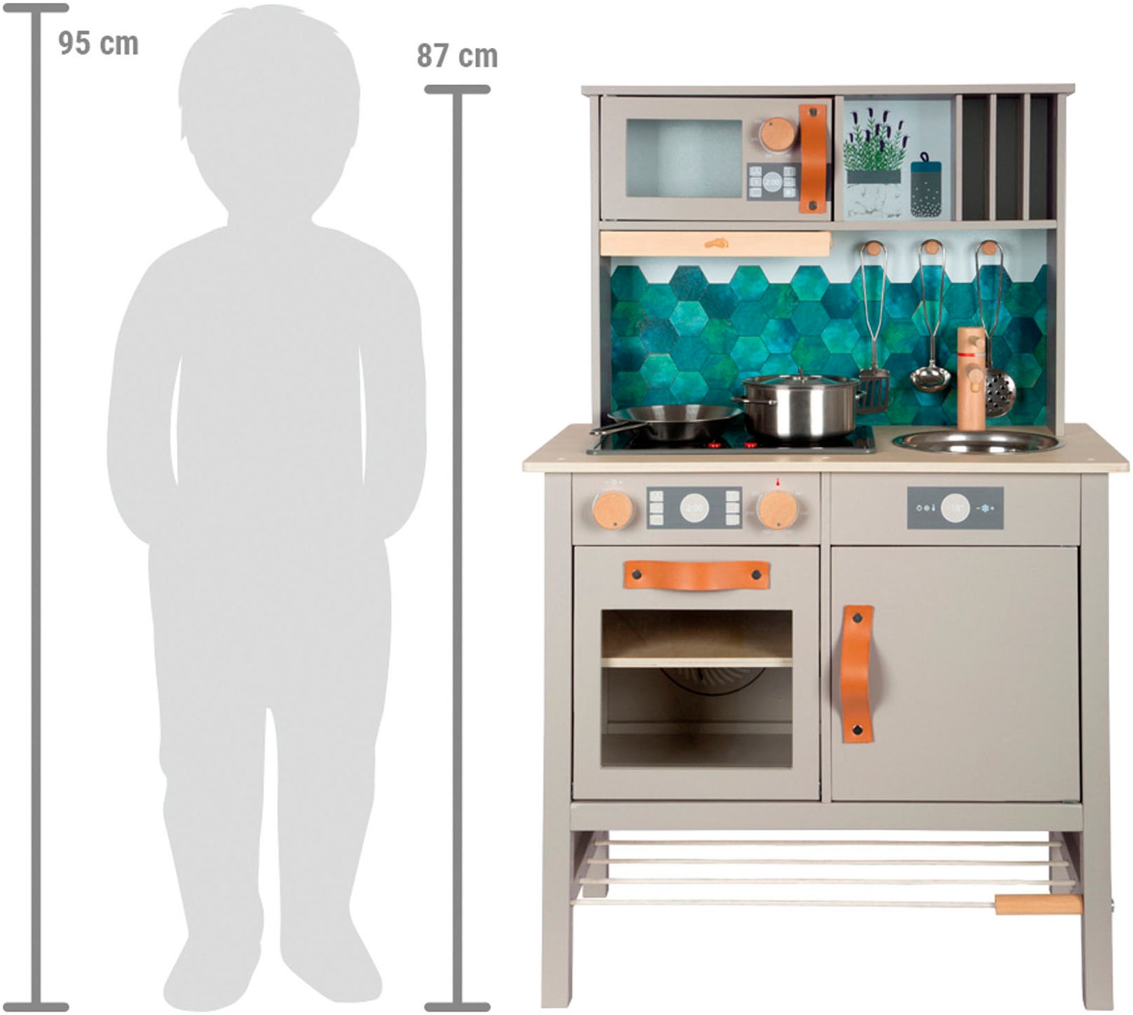 Small Foot Spielküche »Kinderküche "tasty"«, mit Licht und Sound