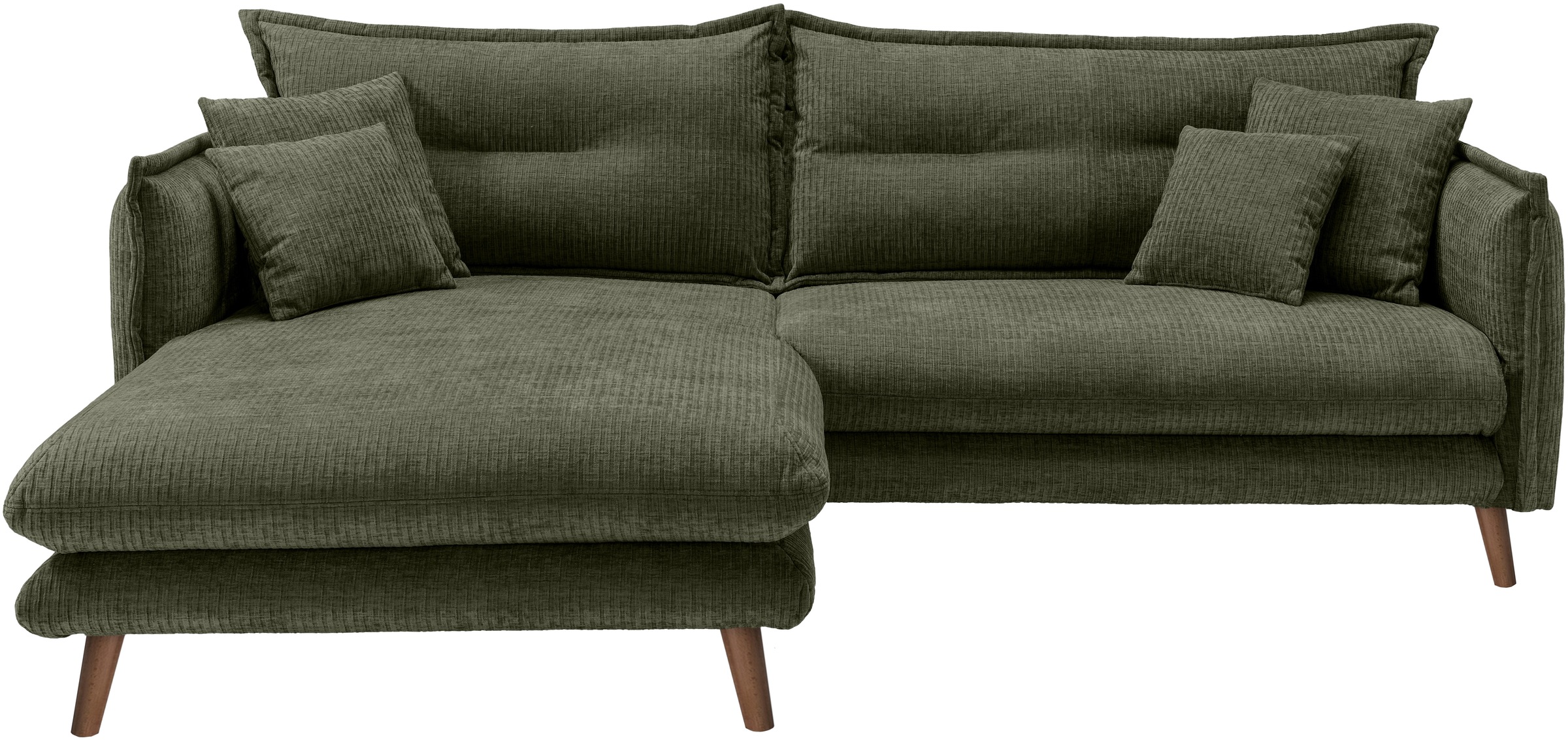 INOSIGN Ecksofa »Lazio modern und bequem, schmale Armlehnen, tolle Detailve günstig online kaufen