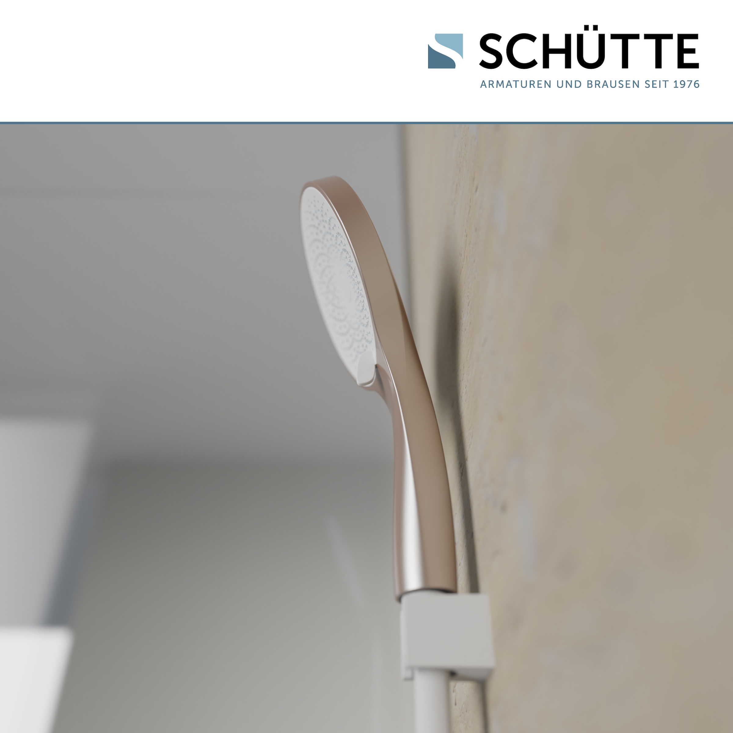 Schütte Handbrause »CAPRI«, Duschbrause, 3-fach verstellbar, Antikalk, wassersparend