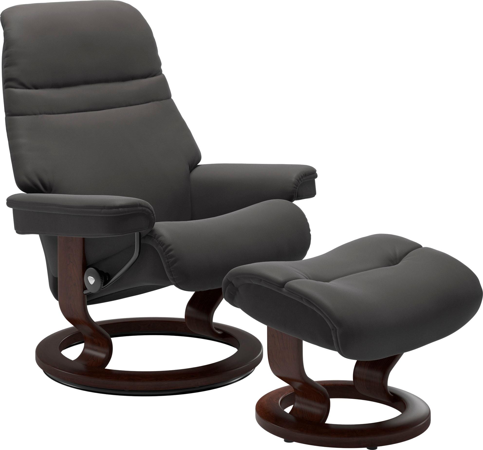 Stressless Relaxsessel "Sunrise" Set, Relaxsessel mit Hocker, mit Classic B günstig online kaufen