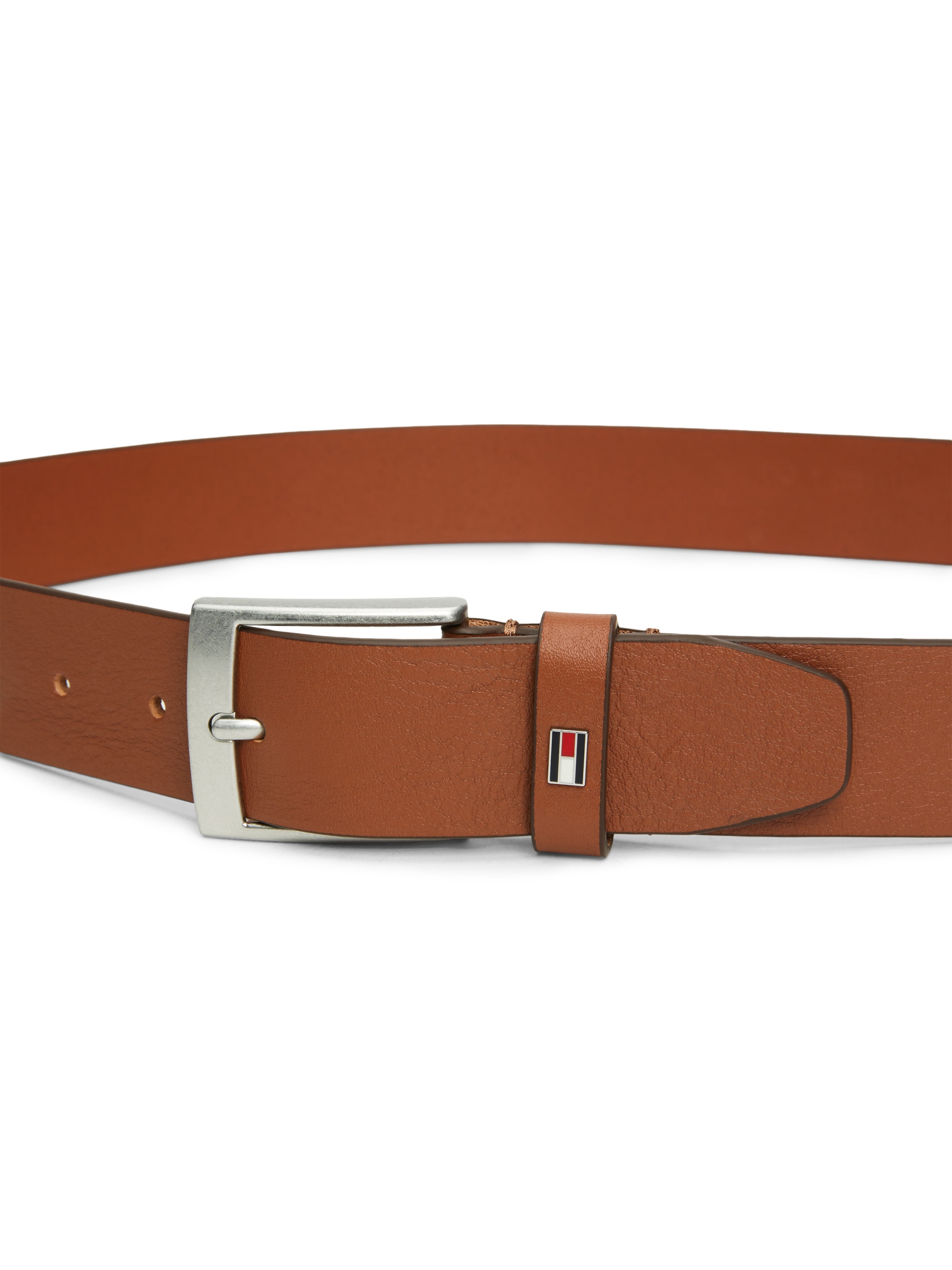 Tommy Hilfiger Ledergürtel »Adan New Leather 3,5cm«, mit Logoprägung