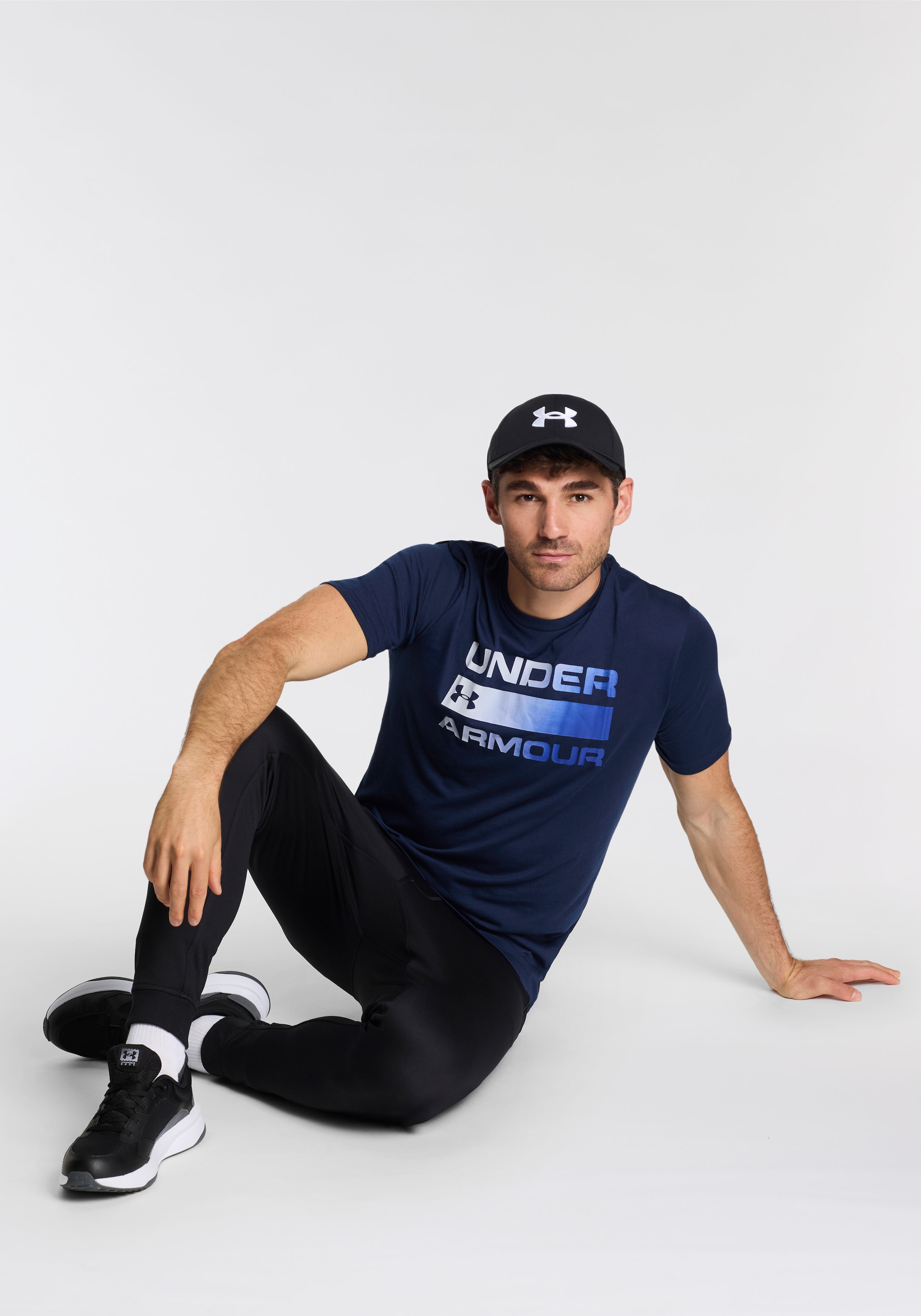 Under Armour® »UA TEAM ISSUE WORDMARK SS« 1 Stk. leichtes Kurzarmdesign, Rundhalsausschnitt