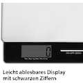 ADE Küchenwaage »KE 1215 Franzi«, Kompaktwaage mit LCD-Display spart Platz in Küche und Haushalt, äußerst präzises Wiegen mit 1g-Schritten bis 5kg