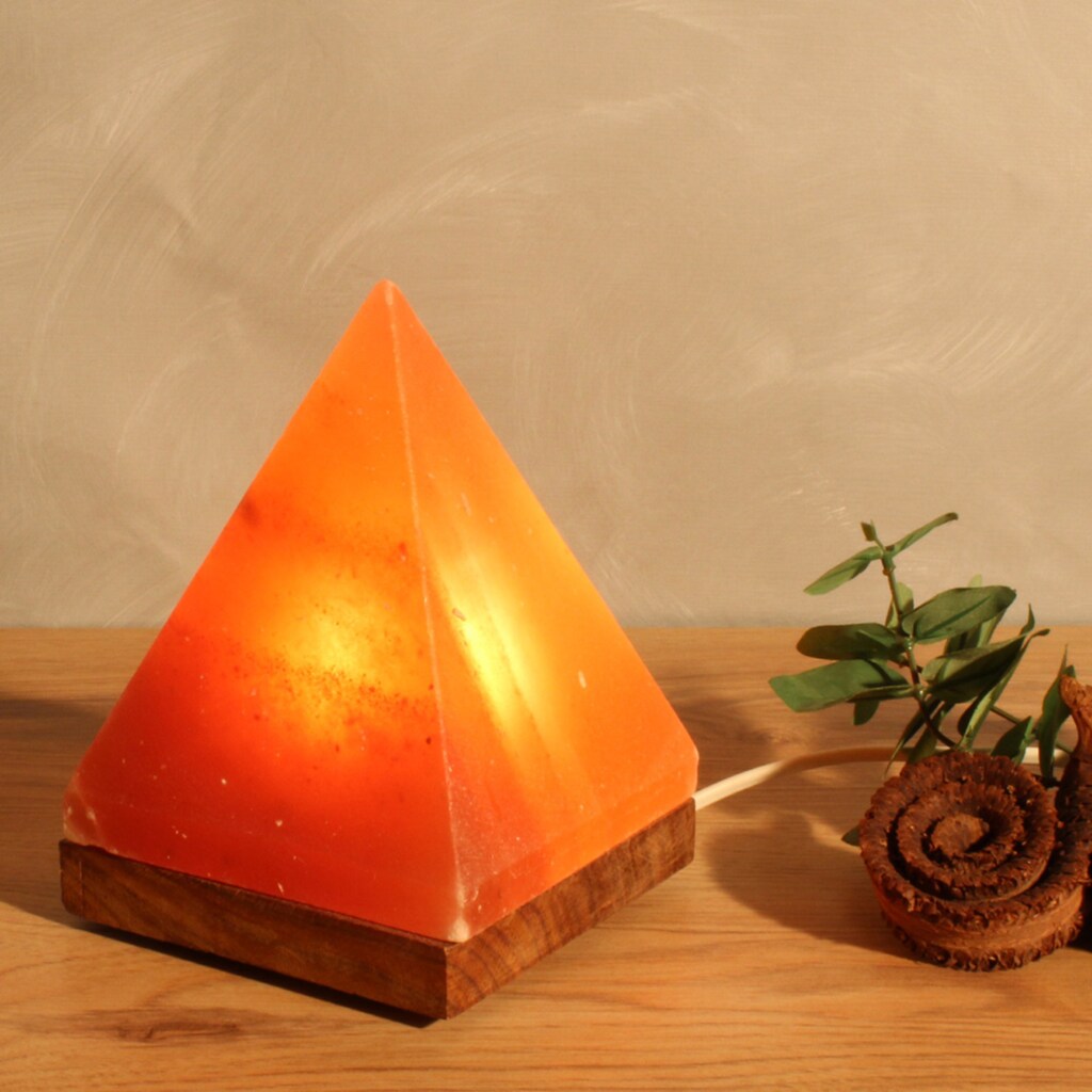 HIMALAYA SALT DREAMS Salzkristall-Tischlampe »Pyramide«