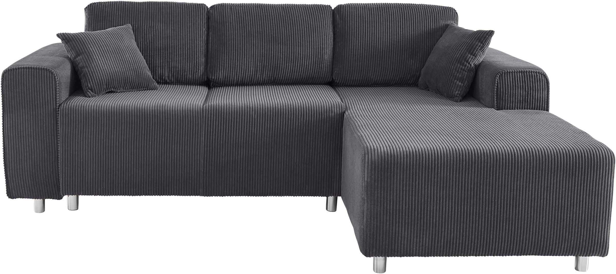 Home affaire Ecksofa "Györ", L-Form, wahlweise mit Bettfunktion und Bettkas günstig online kaufen