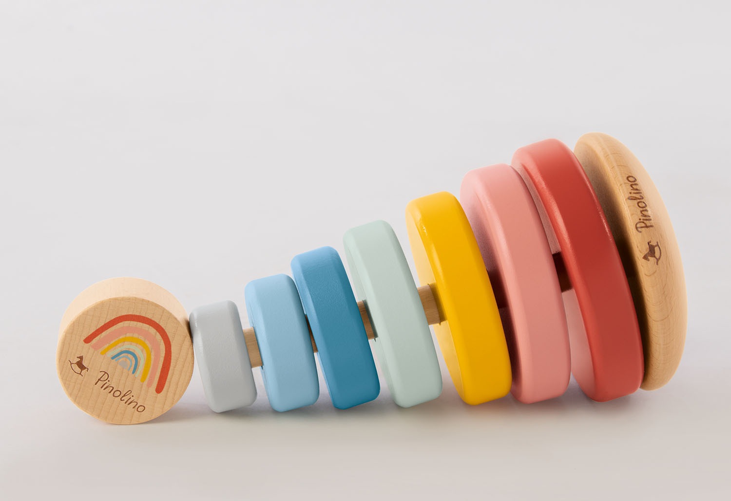 Pinolino® Stapelspielzeug »Stapelturm Ruby«, aus Holz; FSC®- schützt Wald - weltweit