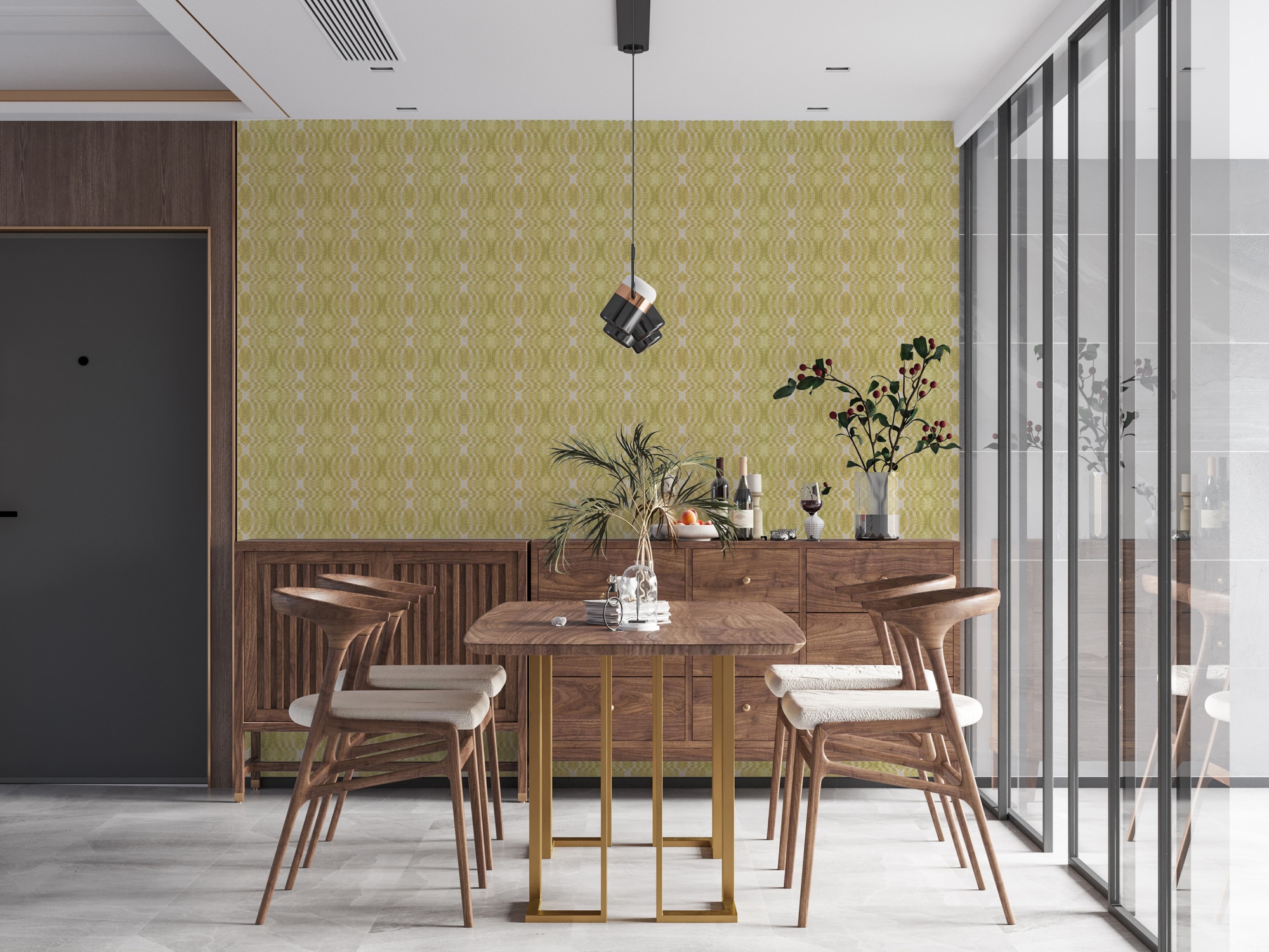 A.S. Création Vliestapete »Retro Chic 3D-Tapete Mustertapete Wellenoptik 3D« matt strukturiert Vliestapete Comic für Schlafzimmer Küche Wohnzimmer 3D Design modern