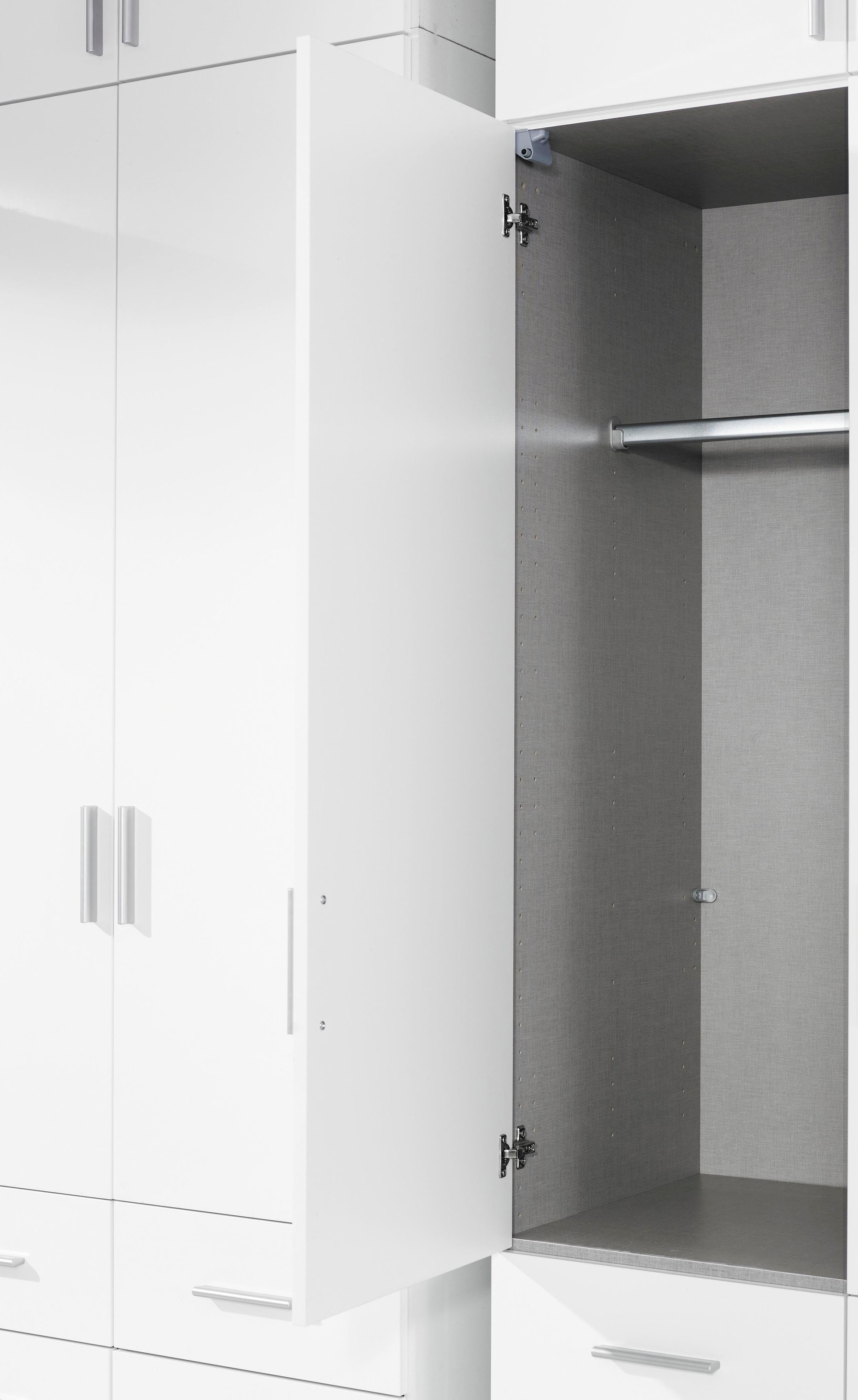 rauch Drehtürenschrank »Kleiderschrank Schrank Garderobe Schlafzimmerschrank CELLE«, in 4 Breiten und 2 Höhen, optional mit Schubkästen MADE IN GERMANY