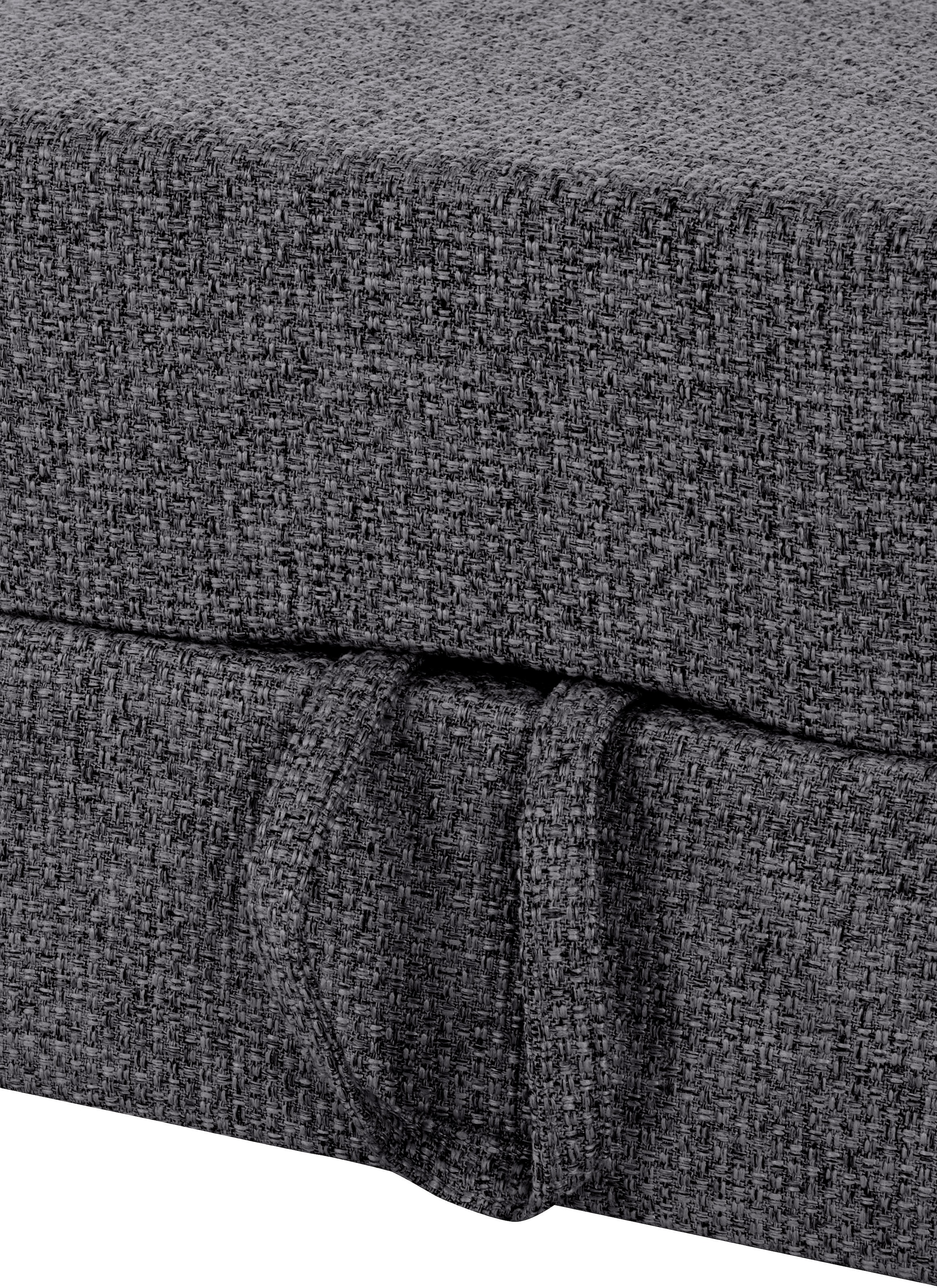 TRENDMANUFAKTUR Ecksofa »Chamber, zeitlos und modern, hoher Sitzkomfort, L-Form«, wahlweise mit Schlaffunktion
