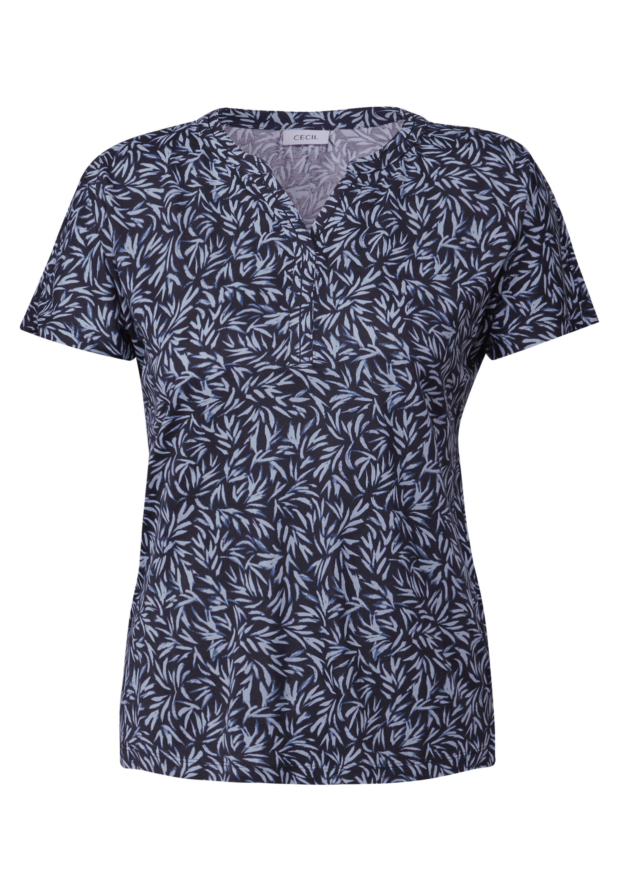 Cecil T-Shirt, mit Minimal Print und im Tunika Look