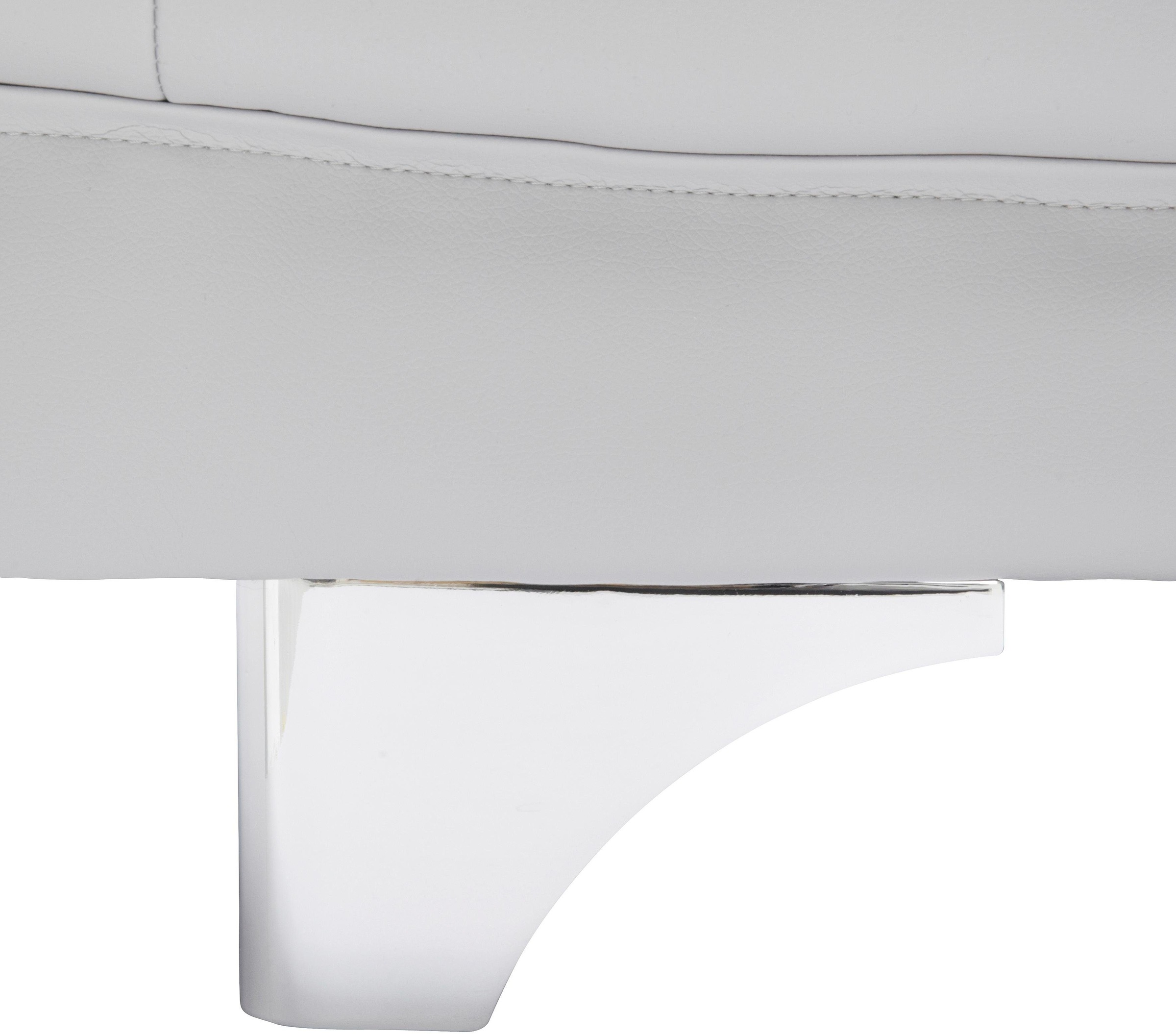 COTTA Polstergarnitur »Enterprise L-Form«, (Set), Set bestehend aus: Ecksofa mit Arm- & Kopfteilverstellung & Hocker