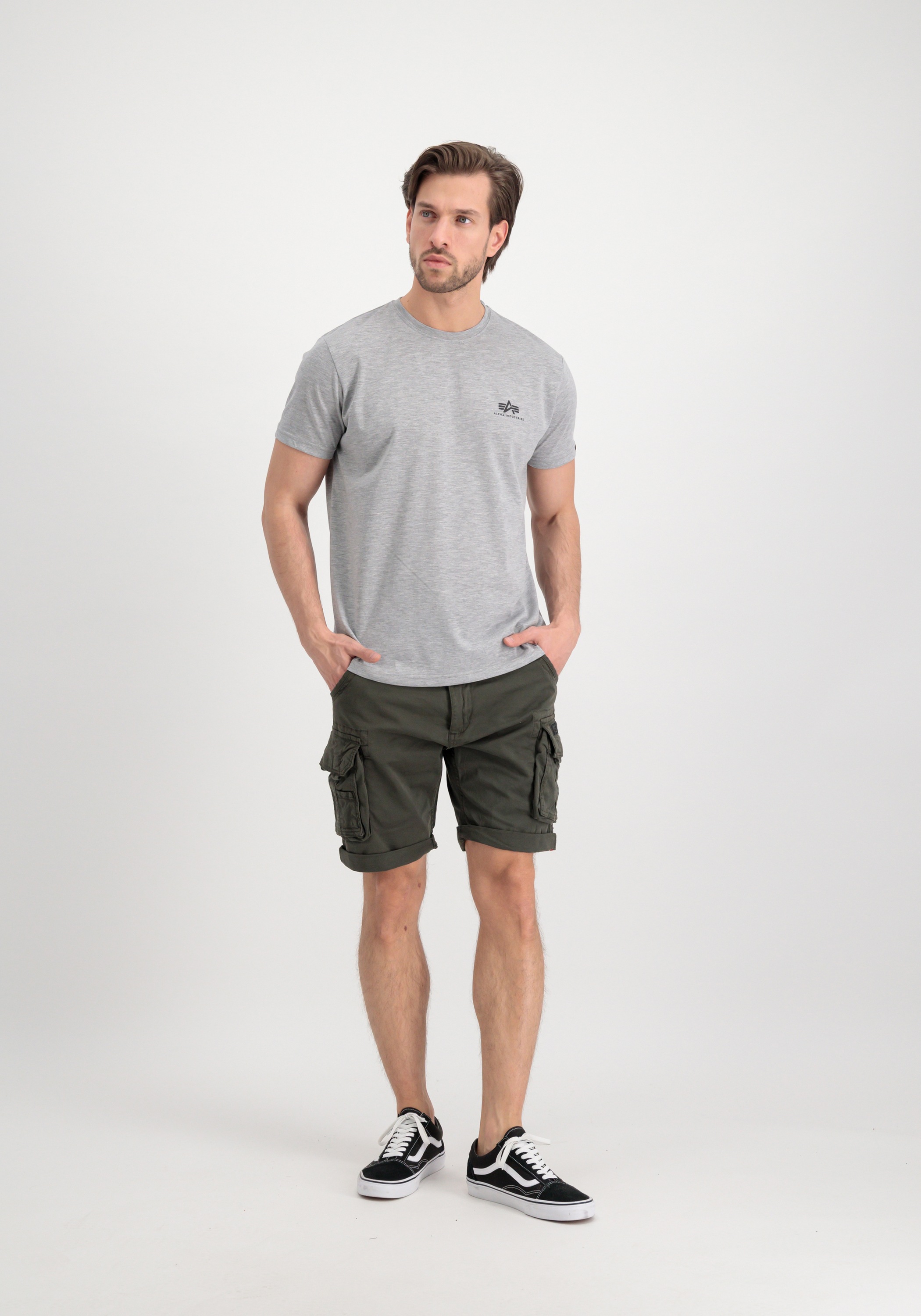 Alpha Industries T-Shirt »Alpha Industries Men - T-Shirts Basic T Small Logo«