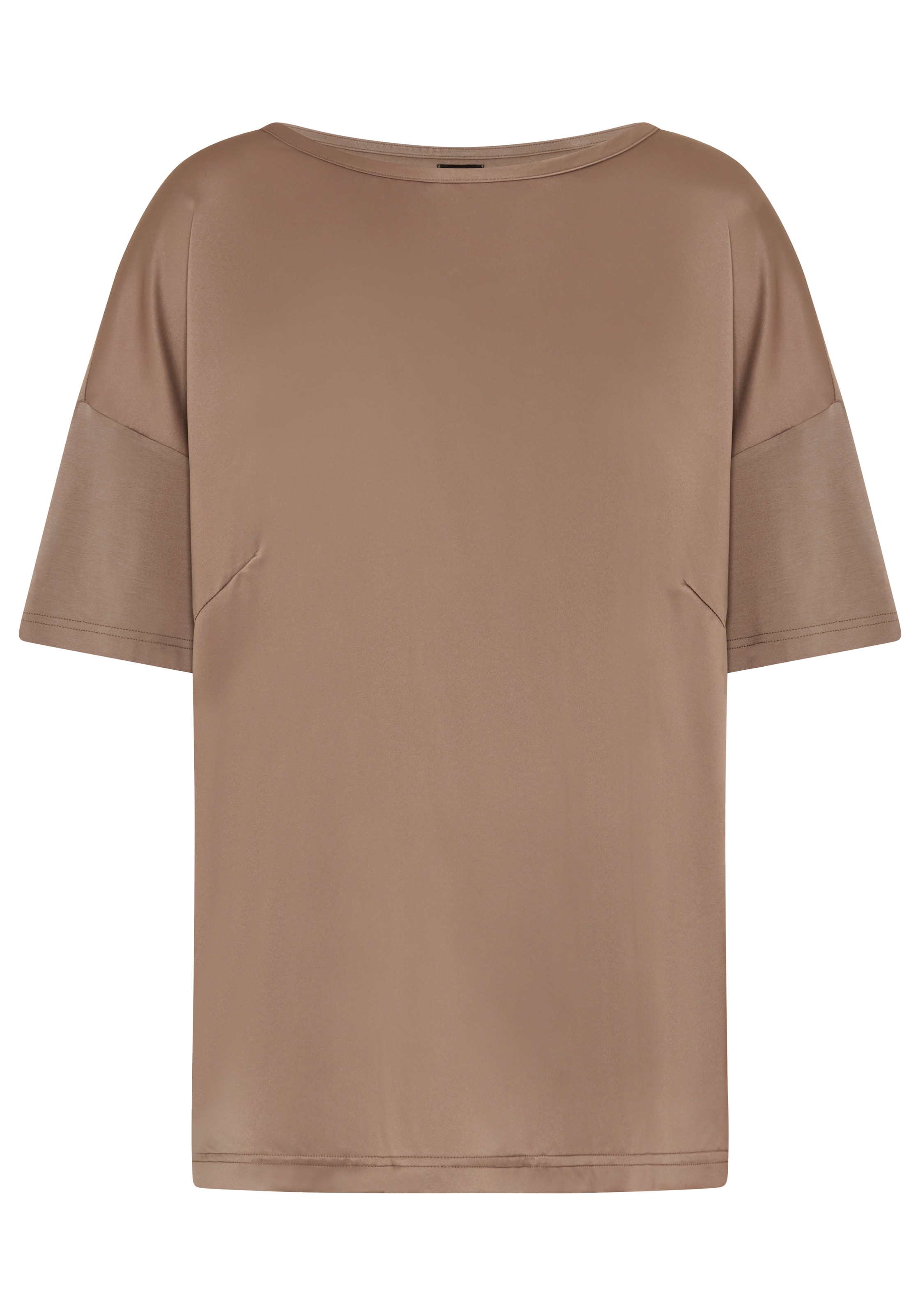 Laura Scott CURVE Shirtbluse Oversize, mit lockerem Sitz, Po-bedeckende Länge, unifarbene Optik