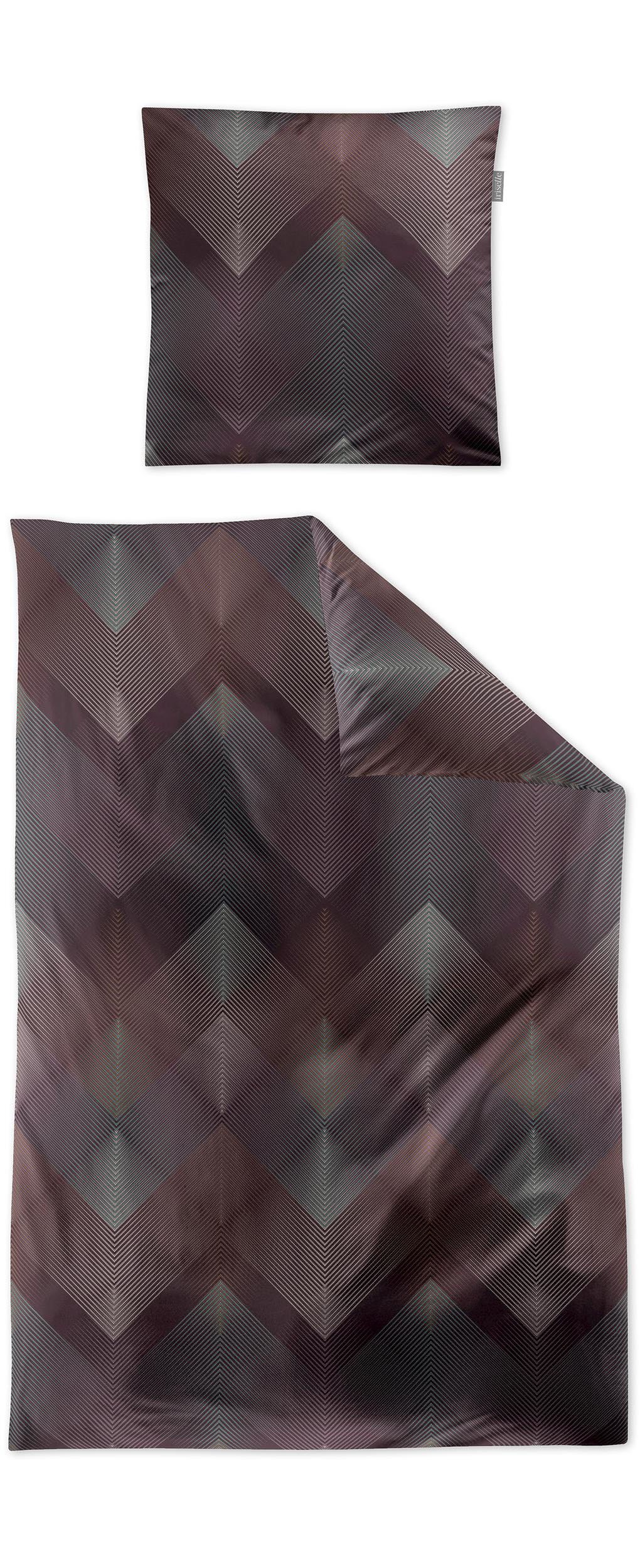 Irisette Bettwäsche »Wave 8539« 2 Stk. tlg. anschmiegsam und atmungsaktiv günstig online kaufen