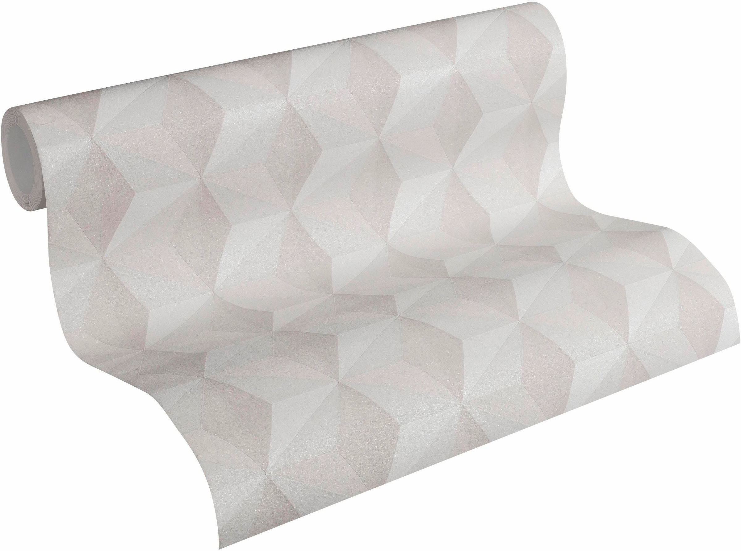 living walls Vliestapete »Life«, 3D-Optik-geometrisch-grafisch, 3D Tapete Geometrisch