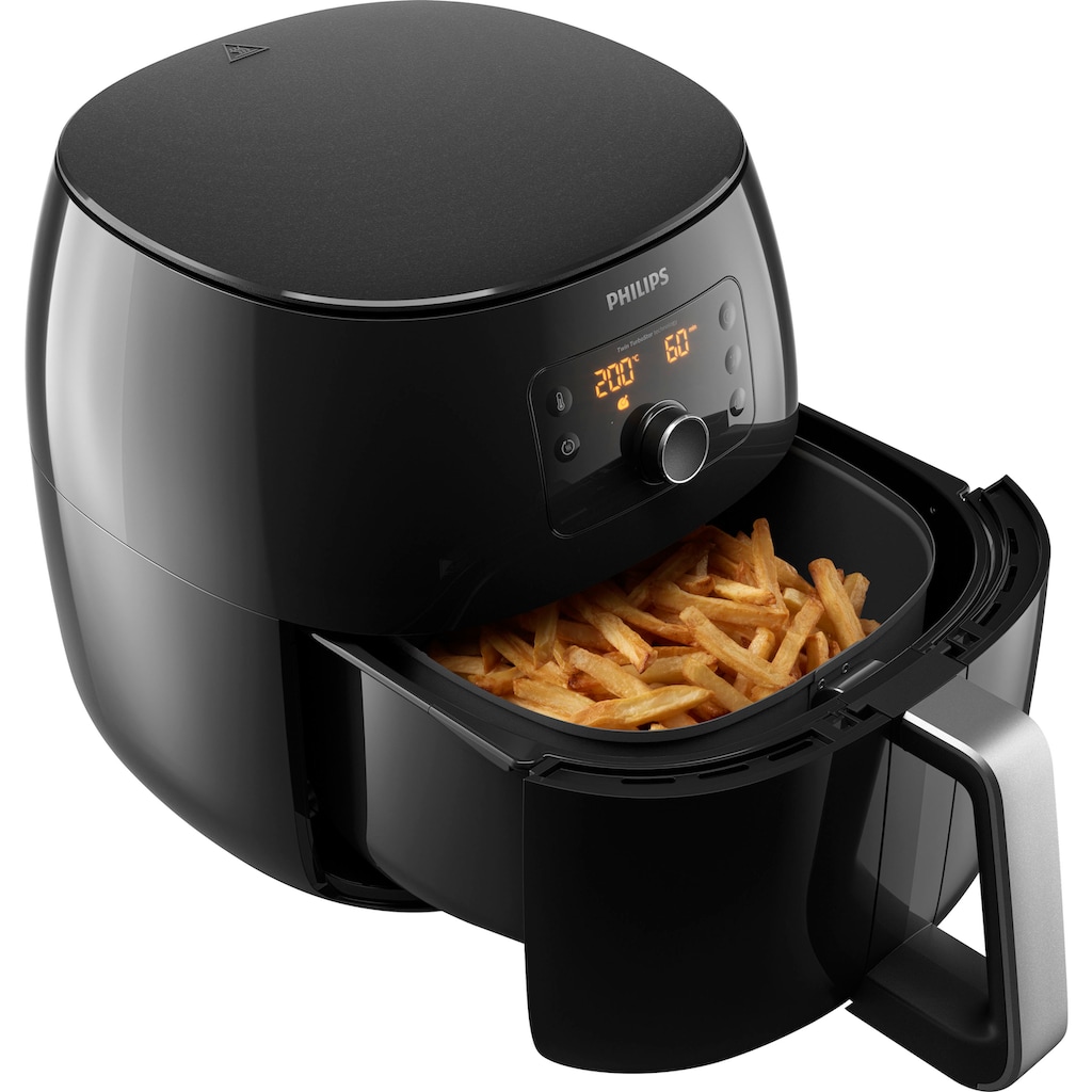 Philips Heißluftfritteuse »HD9762/90 Airfryer Premium XXL«, 2225 W, Fassungsvermögen 1,4 kg, 6 Personen, digitales Display