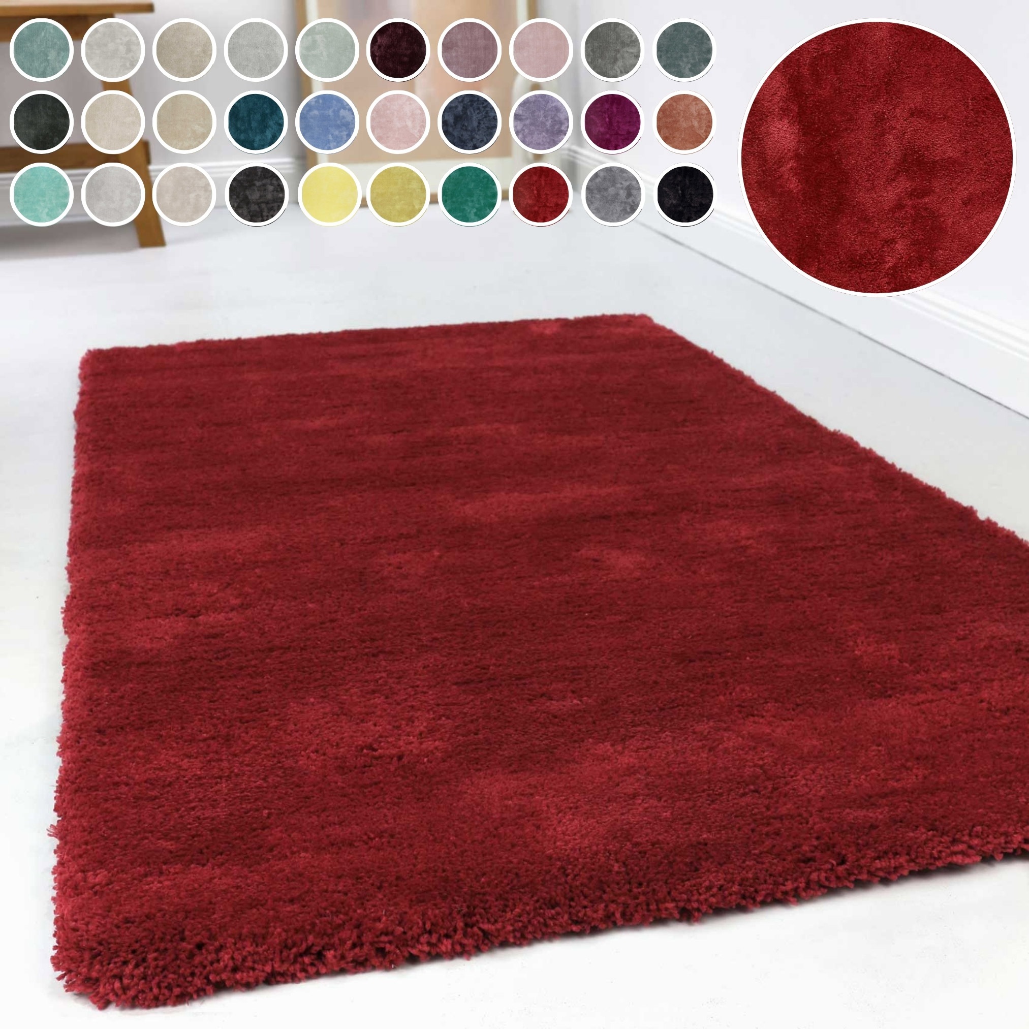 Esprit Hochflor-Teppich »Relaxx ESP-4150«, rechteckig, 25 mm Höhe, Wohnzimm günstig online kaufen