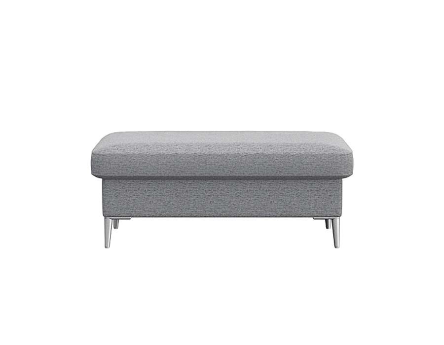 FLEXLUX Pouf »Fiore«, Kaltschaum, Füße Alu