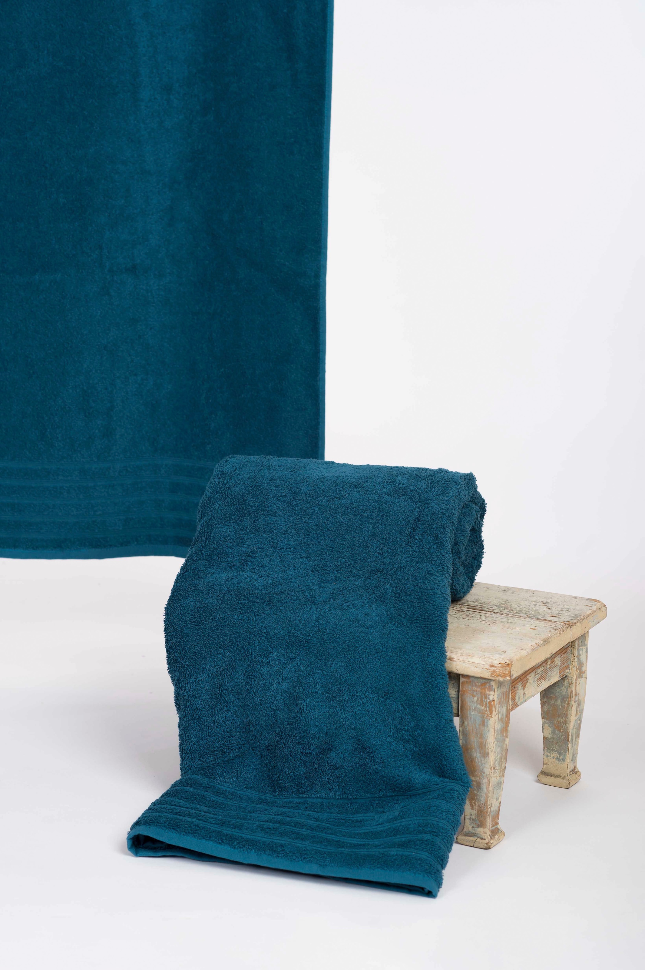 80x200 kaufen SAUNA Bestickung »AIDA«, mit (1 cm, Wewo St.), online Saunatuch Baumwolle, reine fashion