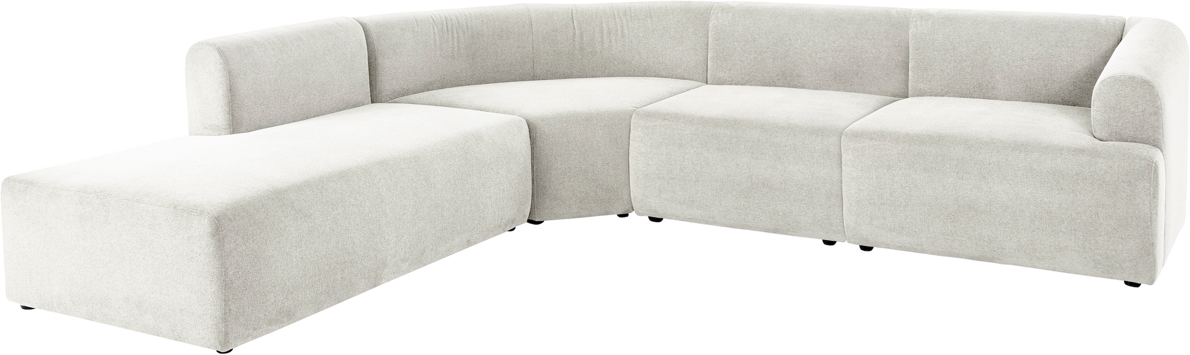 LeGer Home by Lena Gercke Ecksofa »LYZA L-Form links/rechts, Modularsofa, Maße B/T/H: 287/267/74 cm«, als Modul oder separat verwendbar, für individuelle Zusammenstellung