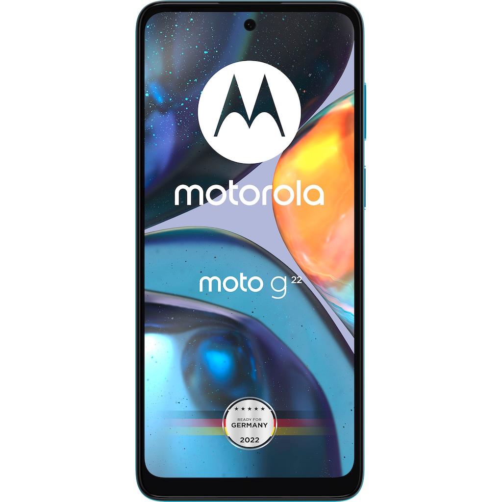 Motorola Smartphone »moto g22«, (16,51 cm/6,5 Zoll, 64 GB Speicherplatz, 50 MP Kamera)
