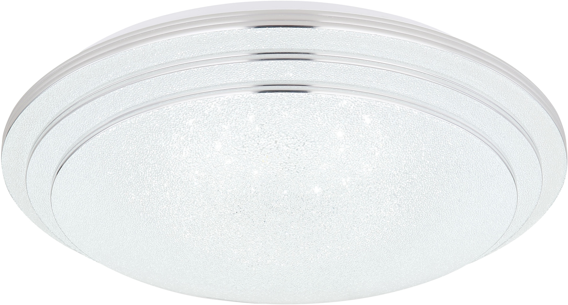 GLOBO LIGHTING LED Deckenleuchte »ALEY« LED-Modul 1 Stk. Deckenlampe/rund/Wohnzimmer/Schlafzimmer/elegant