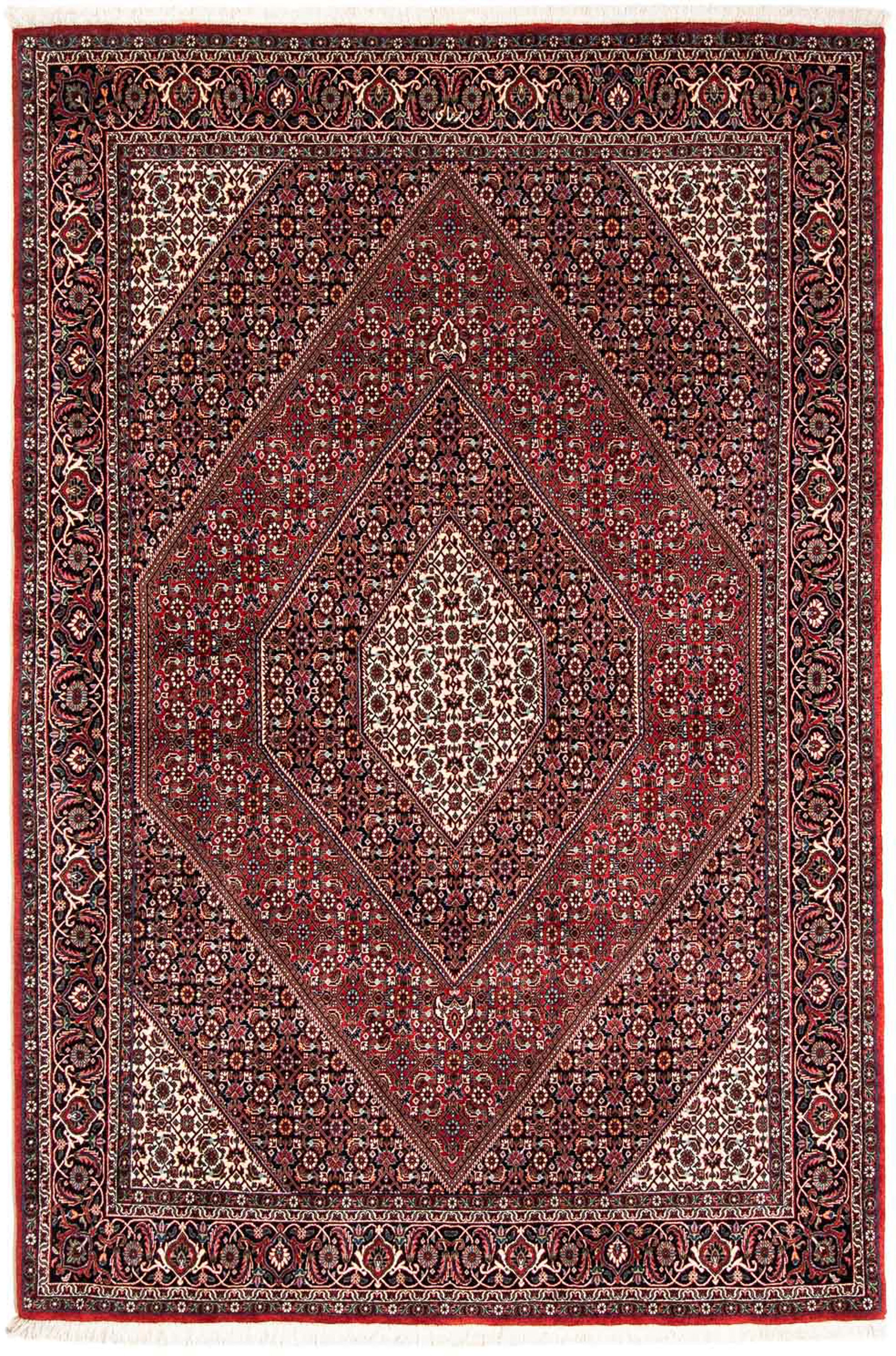 morgenland Orientteppich »Perser - Bidjar - 252 x 172 cm - dunkelrot«, rech günstig online kaufen