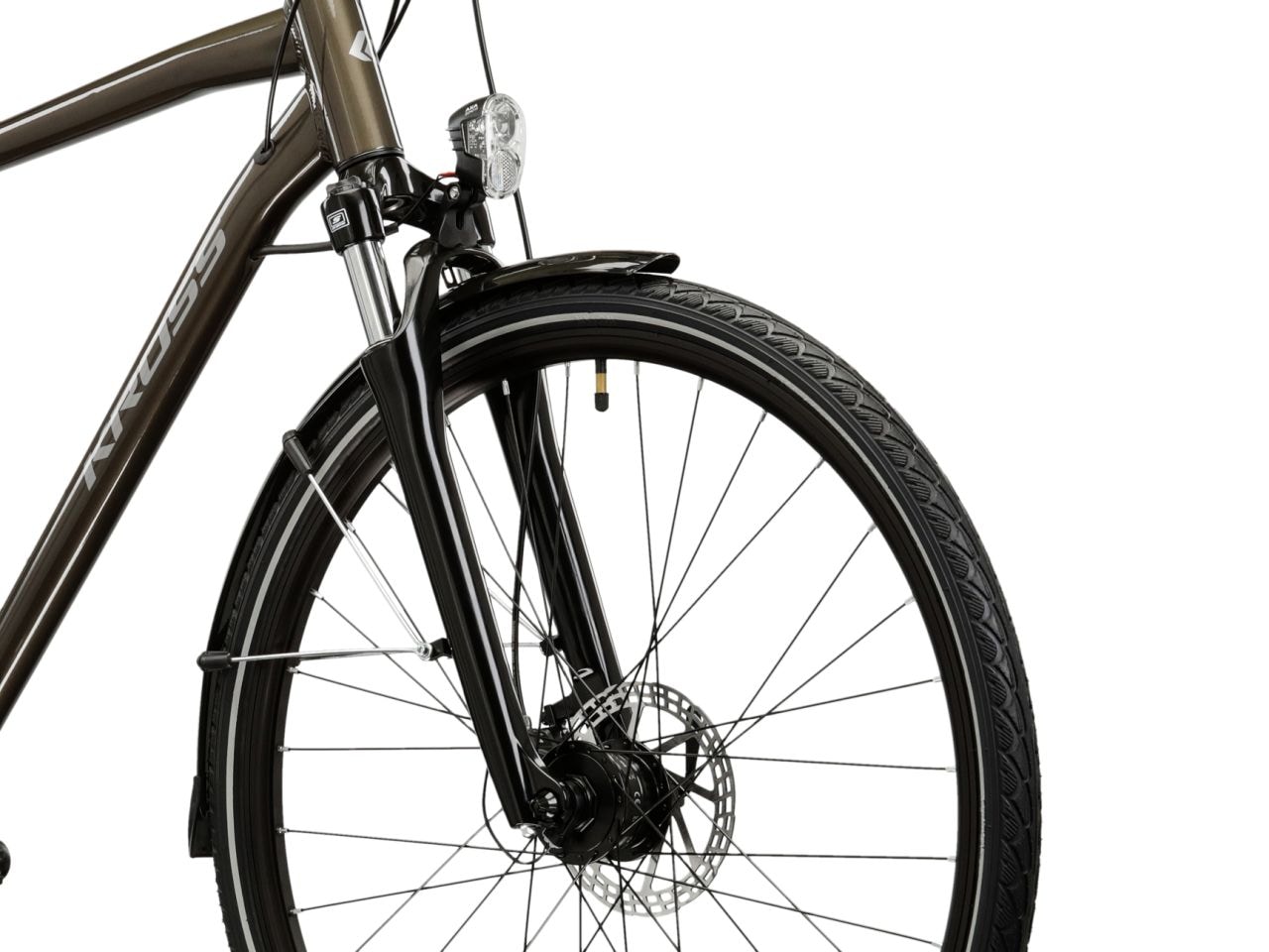 Kross Trekkingrad »Trans 4.0 braun« 24 Gang Shimano ACERA M3020 Schaltwerk Kettenschaltung