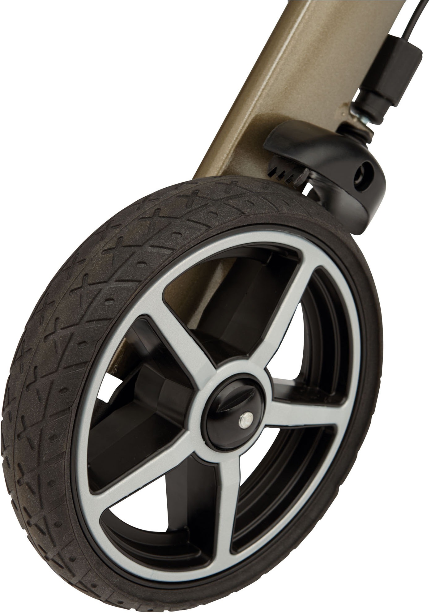 Bischoff & Bischoff Rollator »Alevo Country Rollator«, faltbar - für innen und außen, mit Profil-Bereifung, Sitzhöhe 51 cm