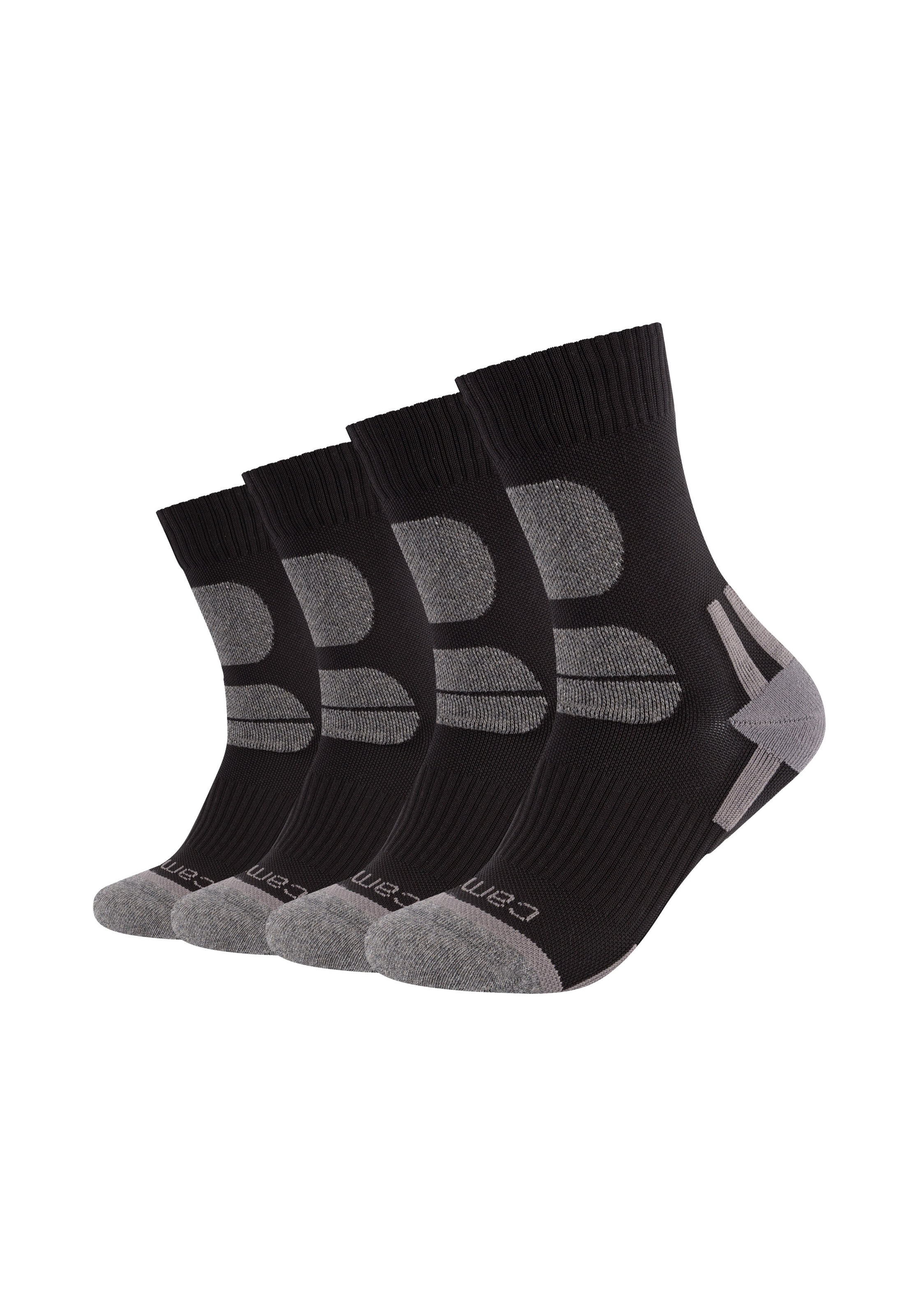 Camano Socken »Function« 4 Paar,  mit Fußgewölbe-Stütze