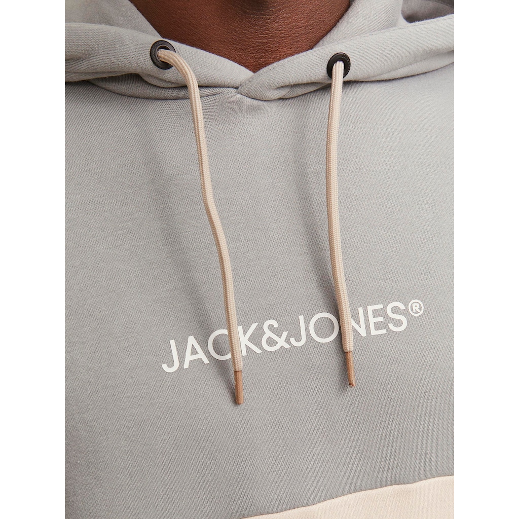 Jack & Jones Kapuzensweatshirt »JJERYDER BLOCKING SWEAT HOOD NOOS«