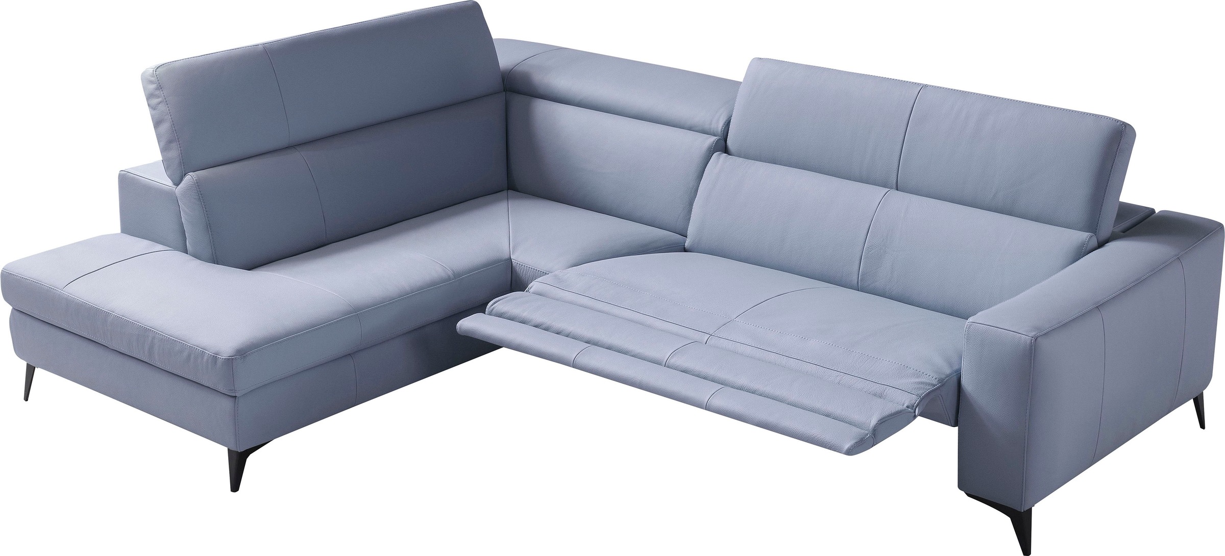 Egoitaliano Ecksofa »Edith, Designsofa mit hohem Sitzkomfort, L-Form«, inkl günstig online kaufen