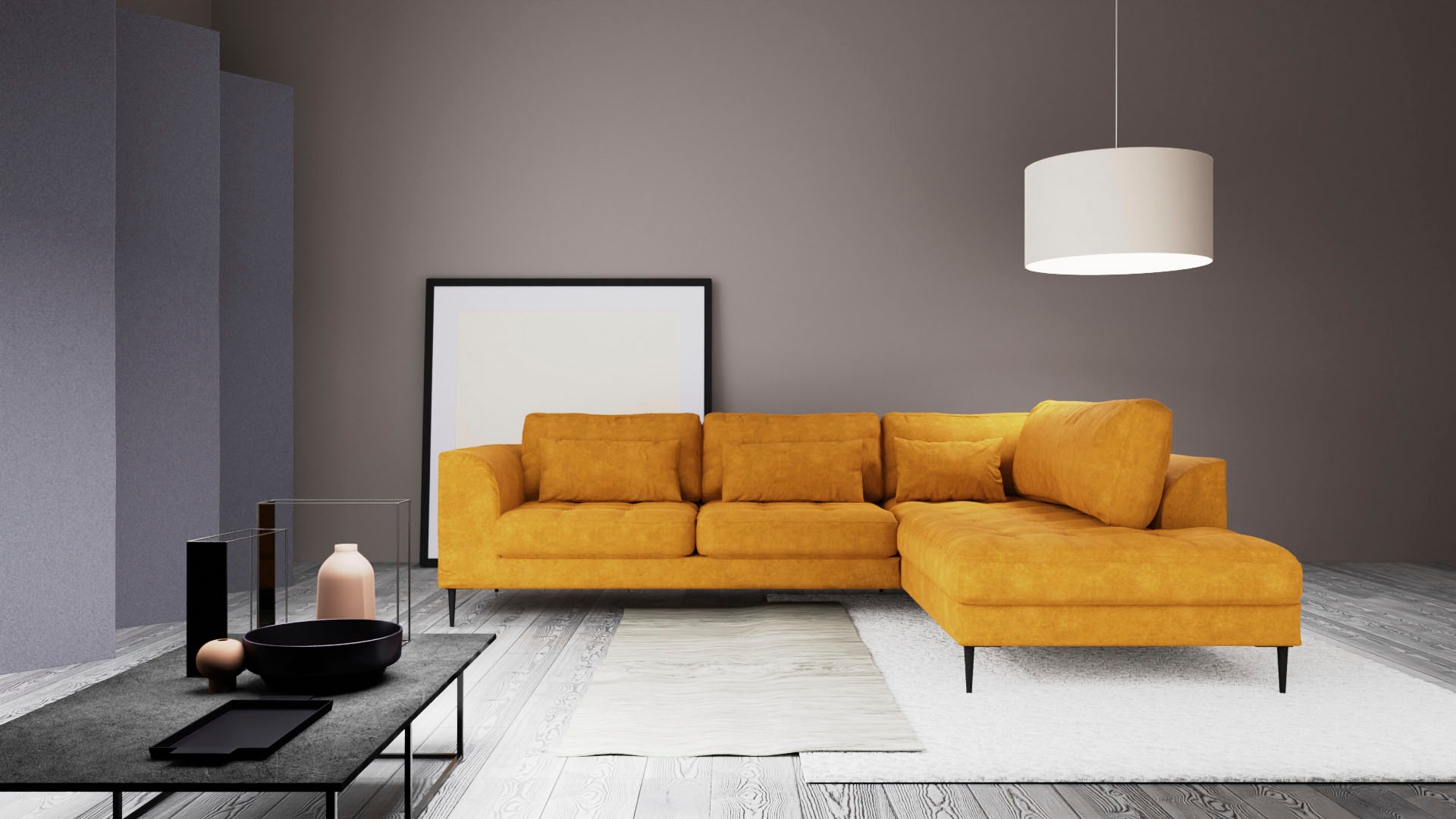 TRENDMANUFAKTUR Ecksofa »Luzi, wahlweise mit Schlaffunktion und Bettkasten, günstig online kaufen