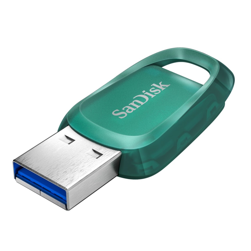 Sandisk USB-Stick »Cruzer Ultra Eco 512GB, USB 3.2, Gen. 1, 100MB/s, 5 Jahre Garantie«, (Lesegeschwindigkeit 100 MB/s)