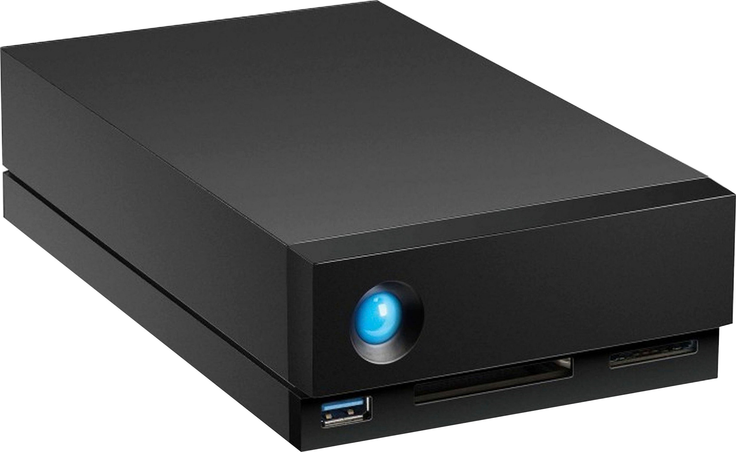 LaCie externe HDD-Festplatte »1big Dock Thunderbolt 3«, 3,5 Zoll, Anschluss USB 3.0-SD-/CF-Kartensteckplätze-Thunderbolt 3-DisplayPort