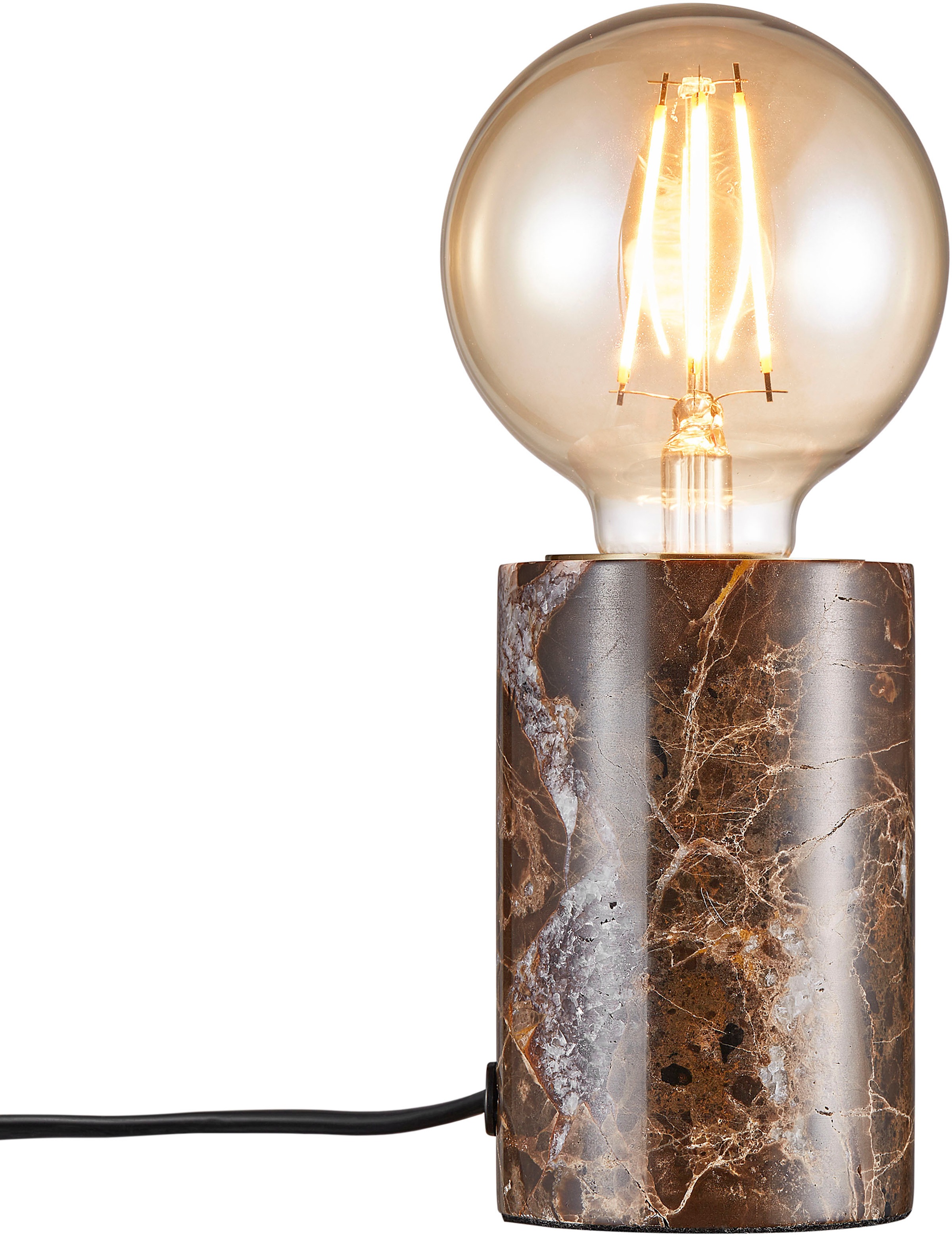 Nordlux Tischleuchte »Siv Marble«, Leuchtmittel E27   ohne Leuchtmittel, Na günstig online kaufen