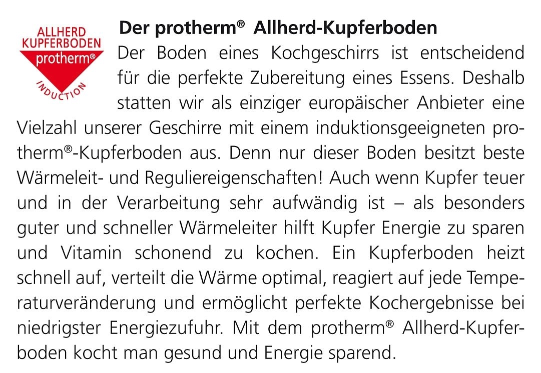SCHULTE-UFER Topf-Set »Profi Line i«, Edelstahl 18/10, (Set, 5 tlg.), mit  Allherd-Kupferboden auf Rechnung bestellen