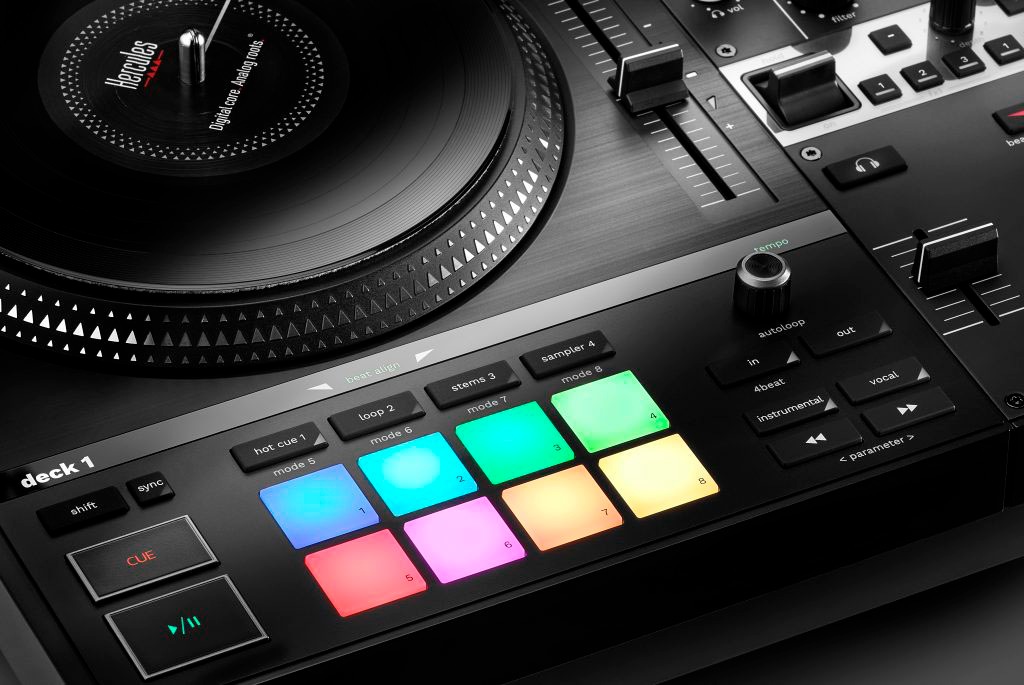 HERCULES DJ Controller »Inpulse T7 White Editio retail«