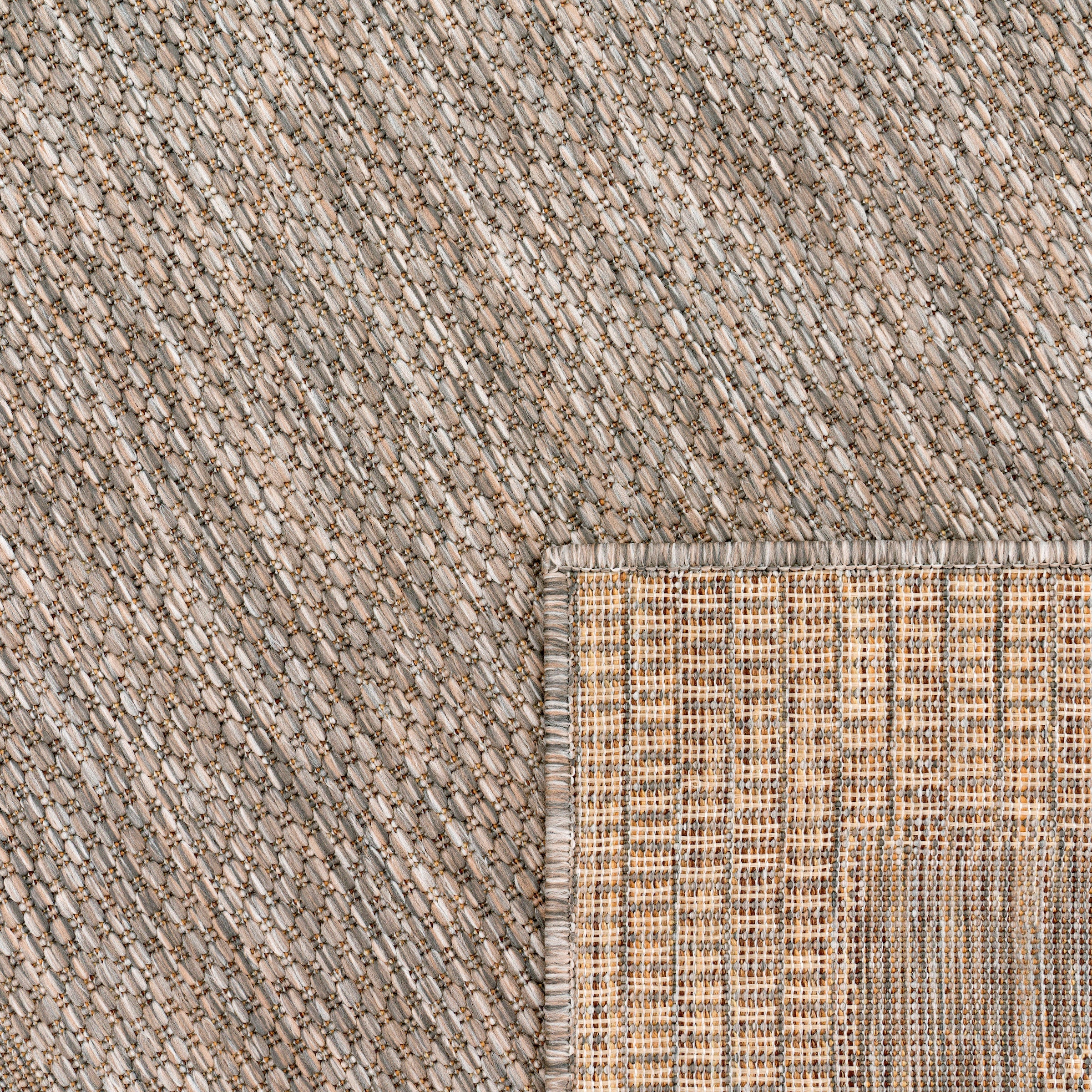 rechteckig, »Roma Teppich mit dezenter Bordüre, In- Outdoor Home Paco 272«, Flachgewebe, online geeignet und kaufen meliert,