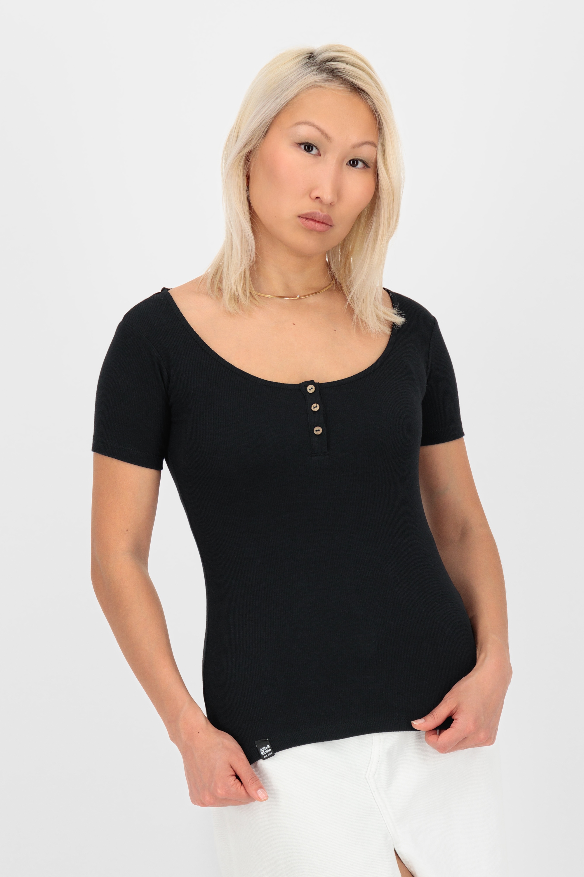 Alife & Kickin Rundhalsshirt »Damen RosaAK A«