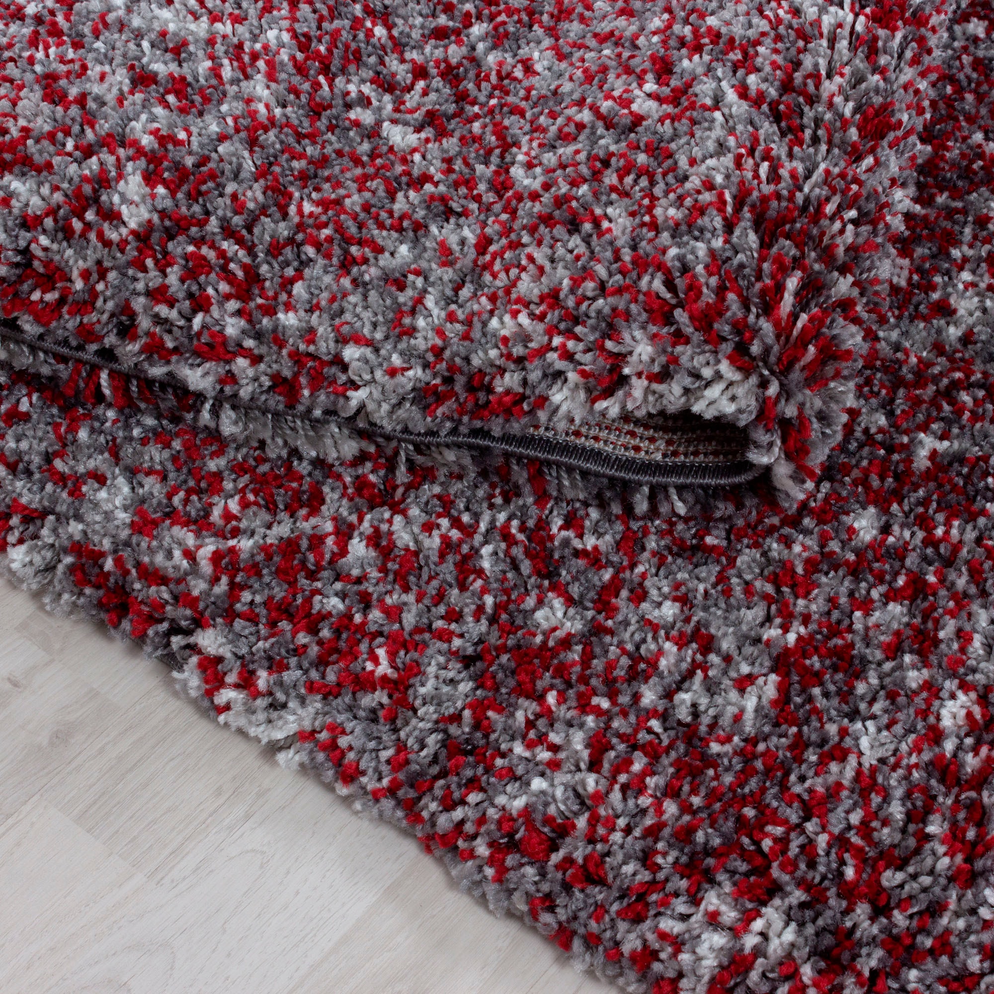 Ayyildiz Teppiche Hochflor-Teppich »Enjoy Shaggy«, rund, 50 mm Höhe, melierter Langflor, Wohnzimmer