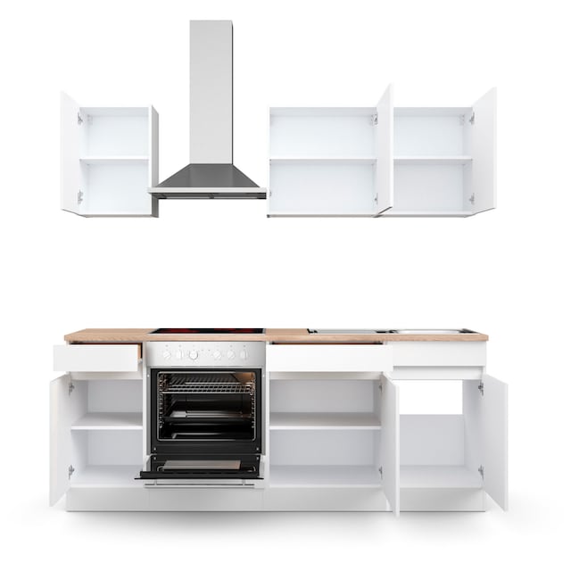 OPTIFIT Küche »Safeli«, Breite 210 cm, wahlweise mit oder ohne Hanseatic-E- Geräte online kaufen