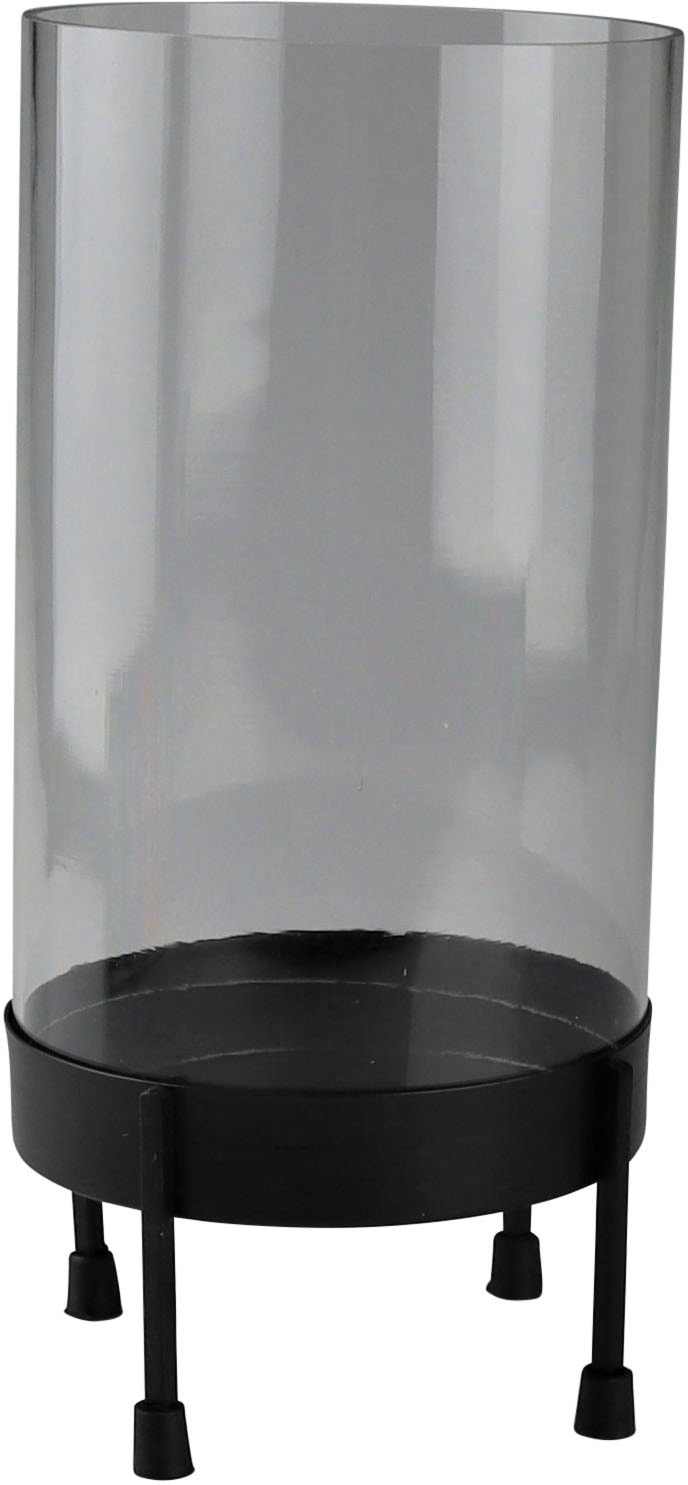 Stumpenkerzenhalter aus (1 Windlicht, AM Design online und bestellen St.), Eisen Glas