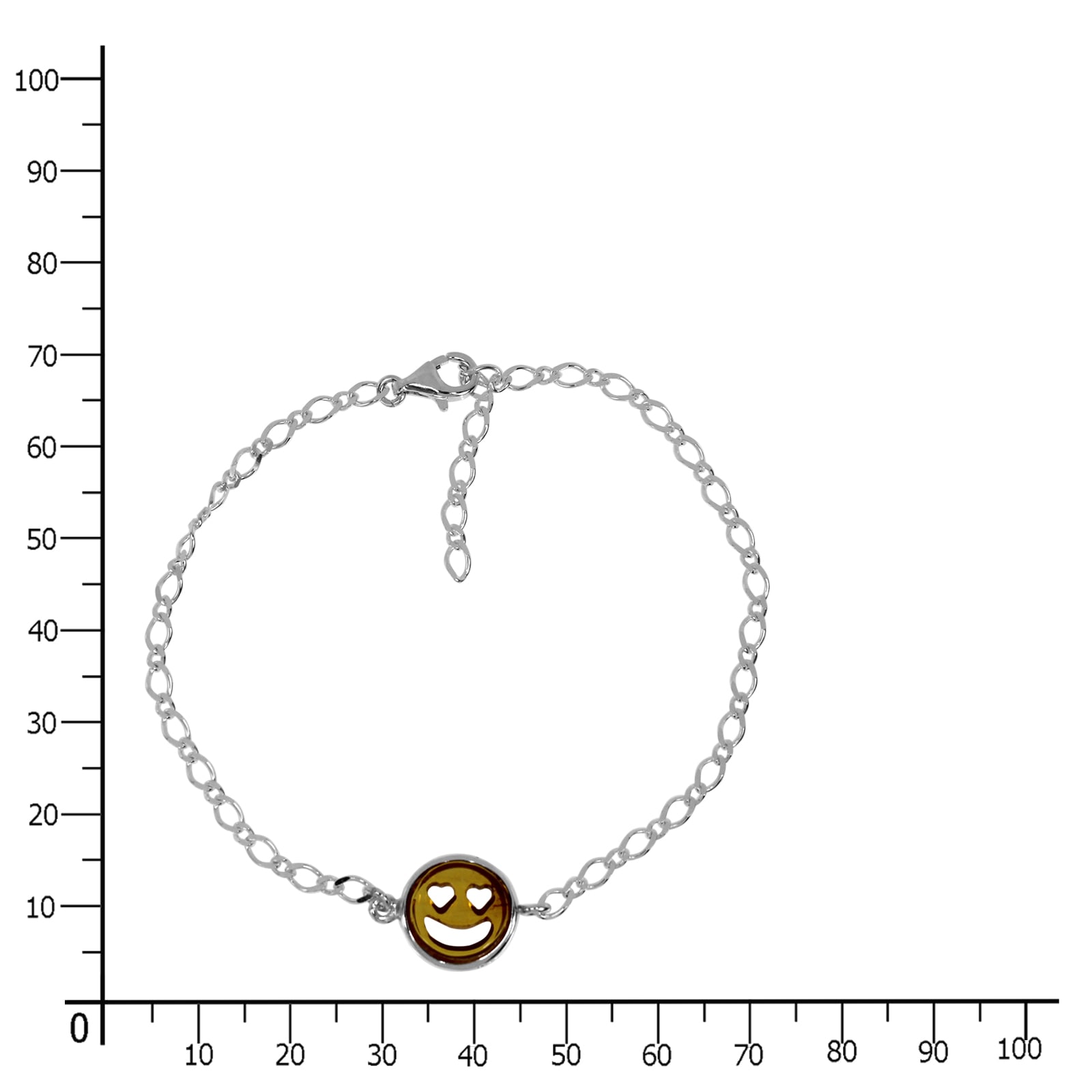 OSTSEE-SCHMUCK Armband »Ostsee-Schmuck Armband Smiley Armband Smiley«