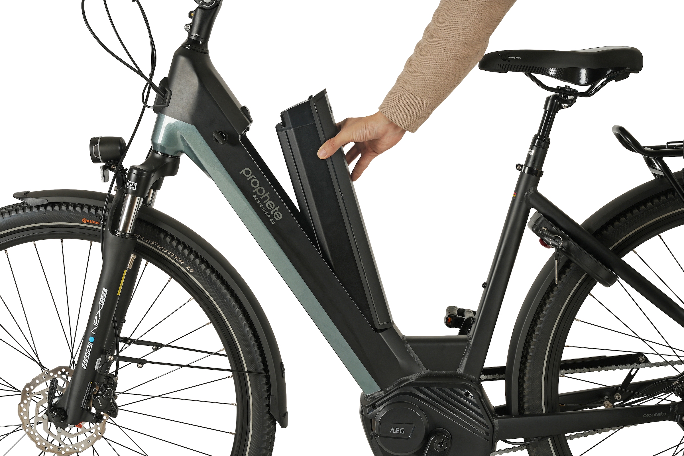 Prophete »Geniesser 4.0« 7 Gang Shimano Nexus Schaltwerk Nabenschaltung Mittelmotor 250 W