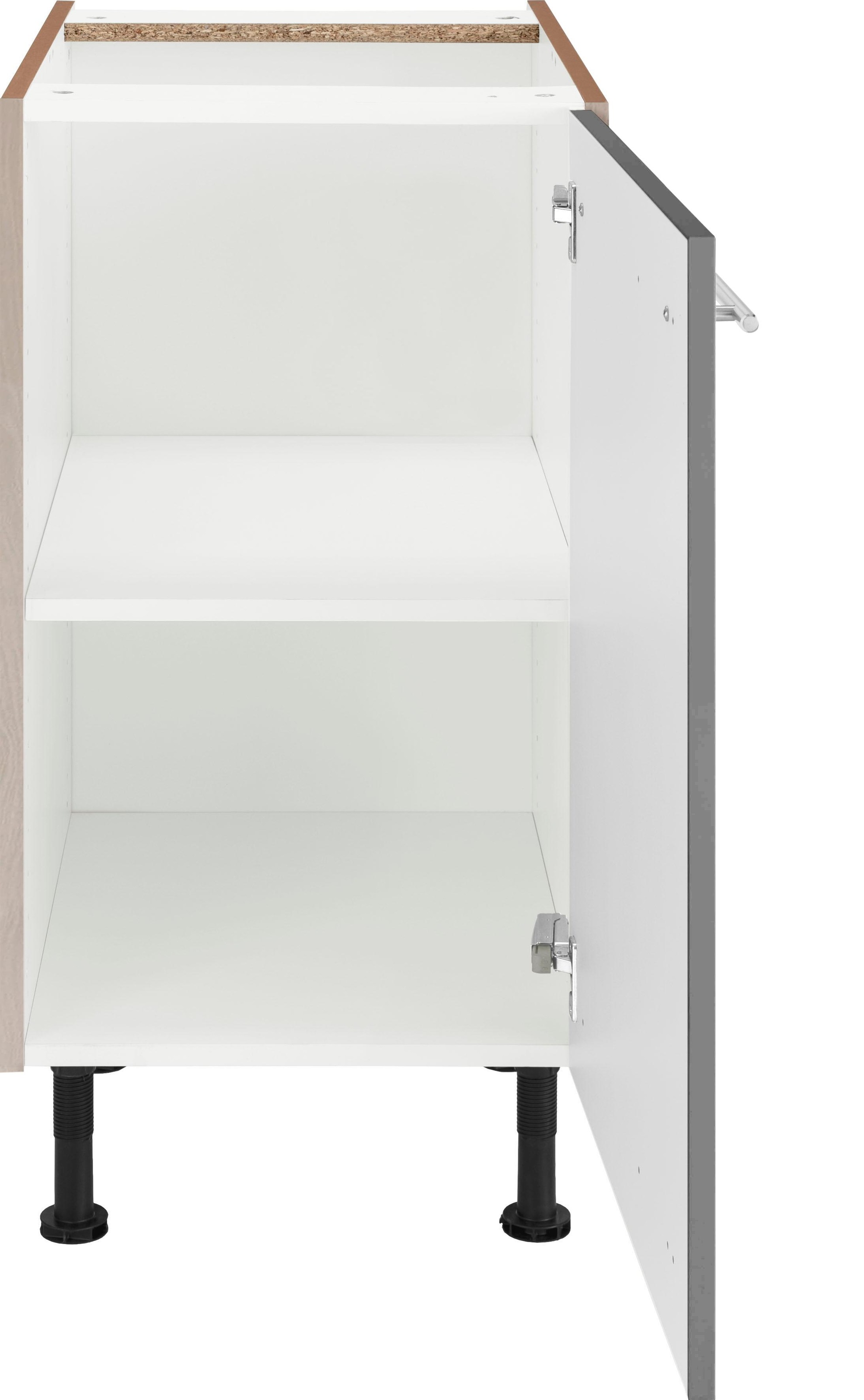 OPTIFIT Unterschrank »Bern«, 40 cm breit, mit 1 Tür mit höhenverstellbaren Füßen, mit Metallgriff