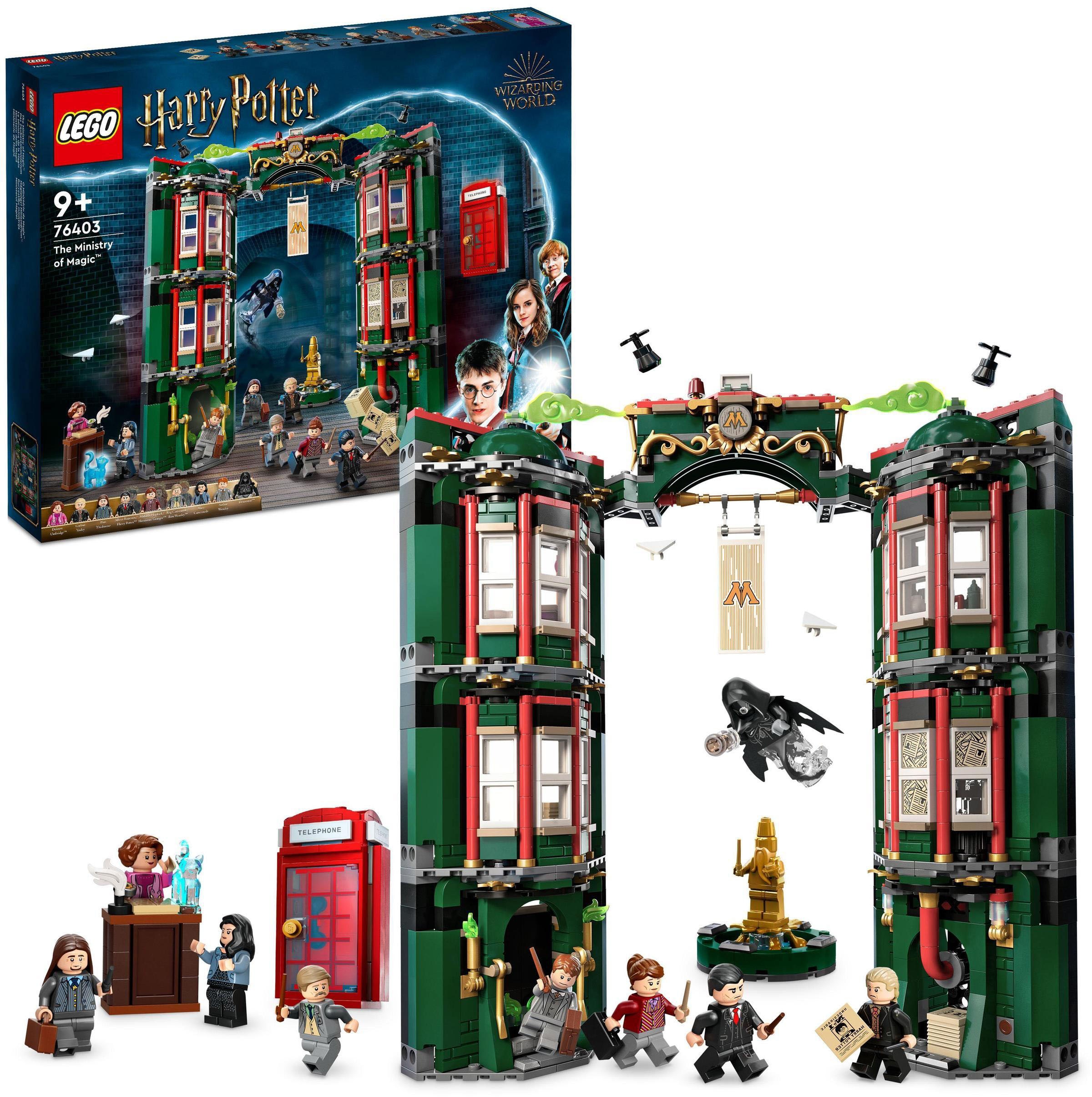 LEGO® Konstruktionsspielsteine »Zaubereiministerium (76403), LEGO® Harry Potter«, (990... kaufen