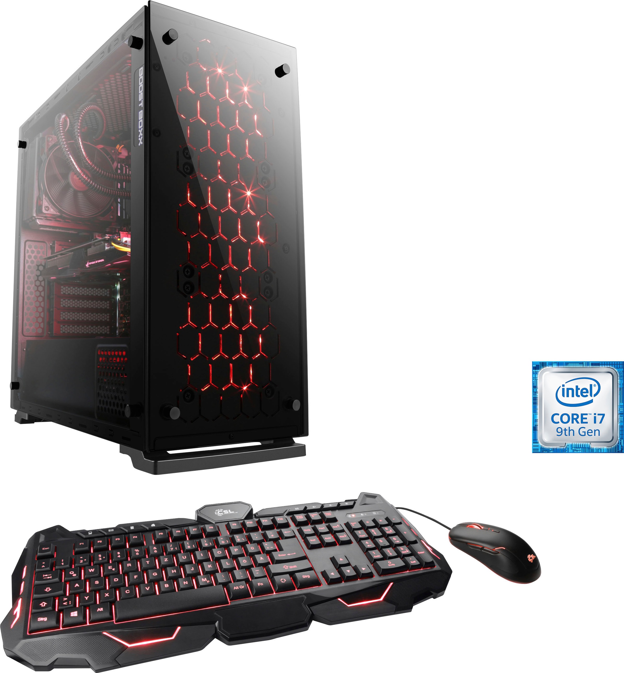 CSL »RGB Gaming Edition T9005« Gaming-PC (Intel®, Core i7 ...