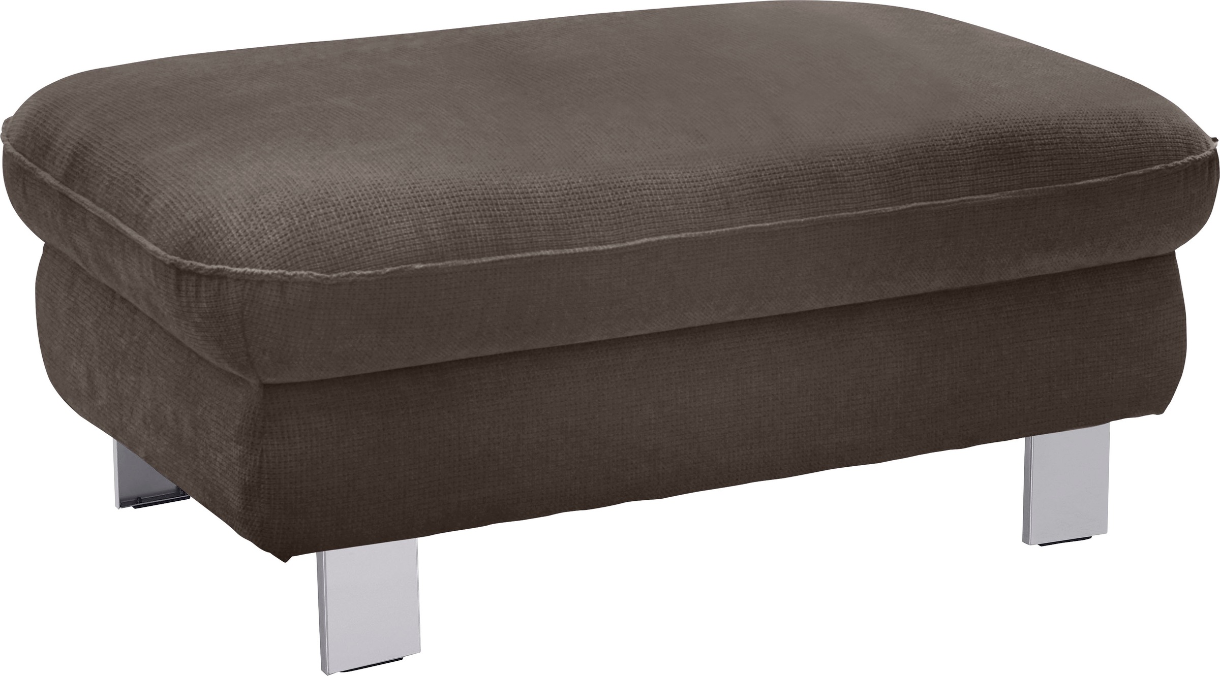 COTTA Polstergarnitur »Driver L-Form«, (Set, 2 tlg.), Set bestehend aus: Ecksofa mit Kopfteilverstellung & Hocker